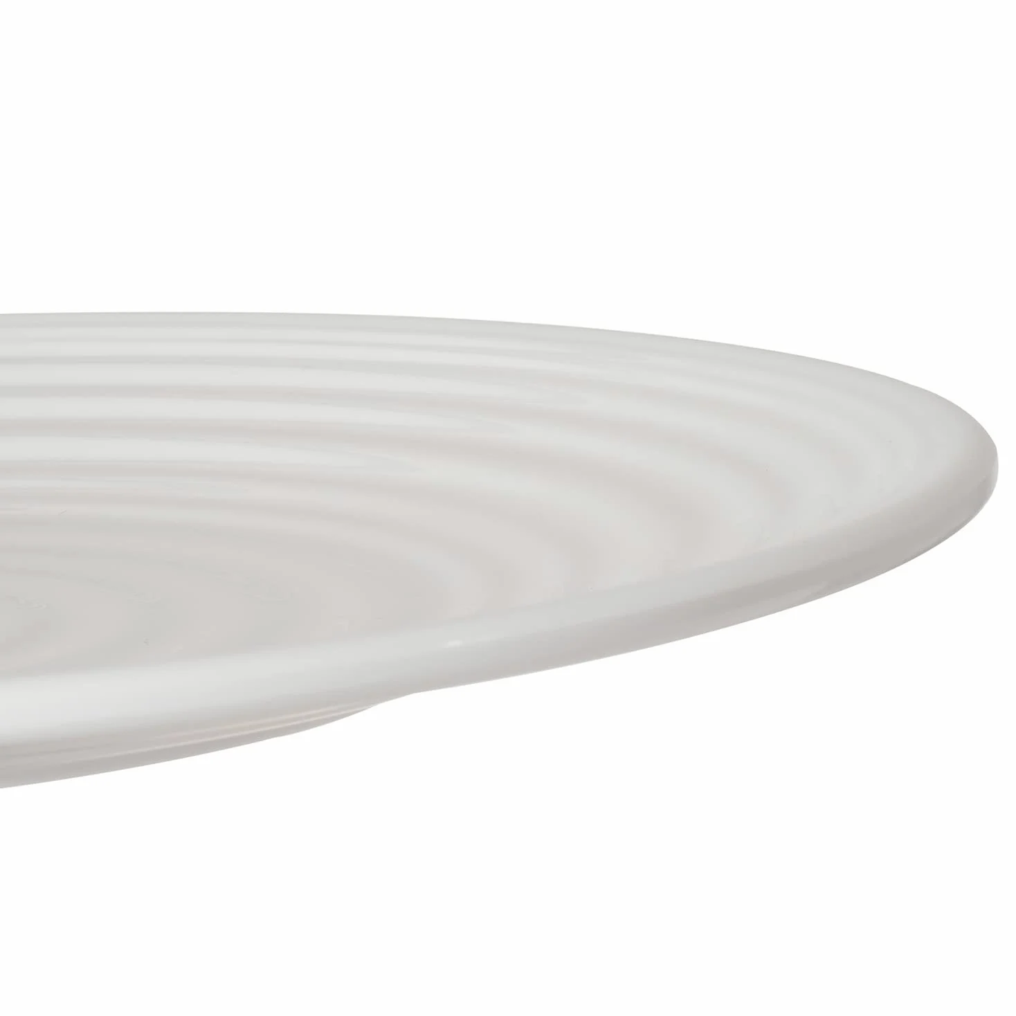 Vajilla de melamina para camping, 4 personas, color crema, 16 piezas + 4 vasos de vino blanco Tiamo