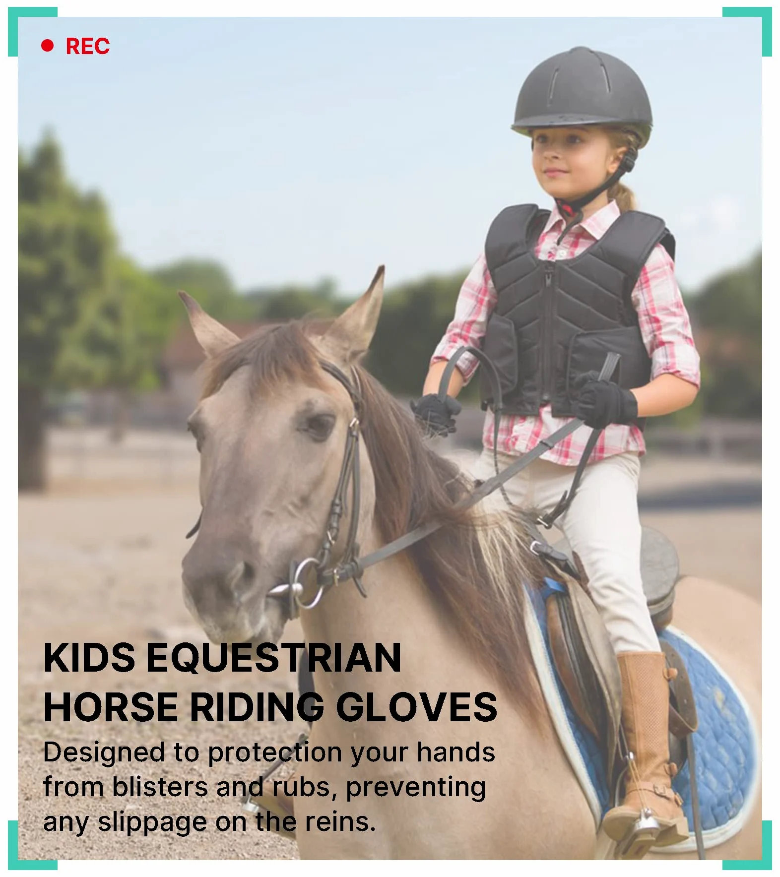 Thapower Niños Guantes de Equitación Niños y Niñas Invierno Equitación