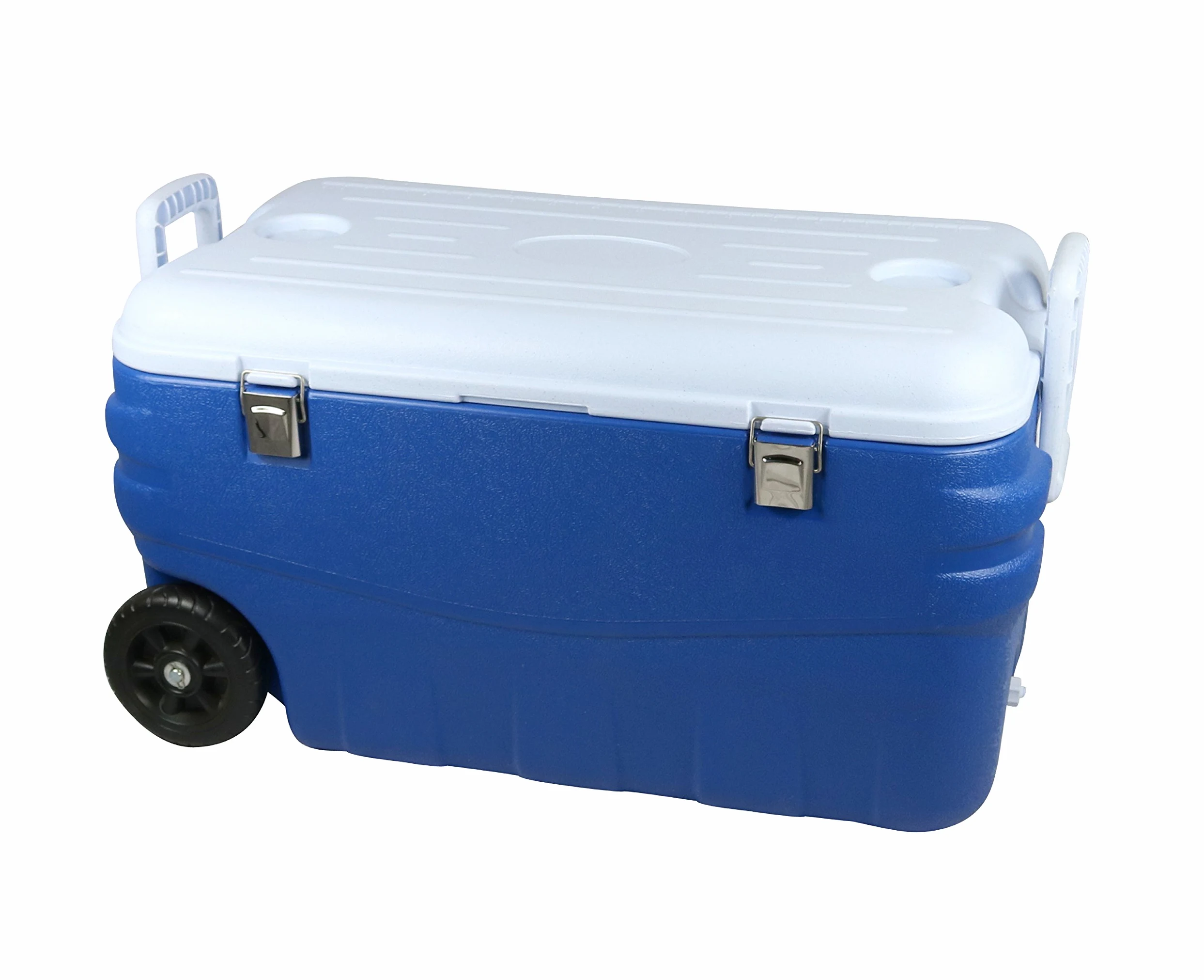 CAO 465 Nevera portátil Unisex, Azul/Blanco
