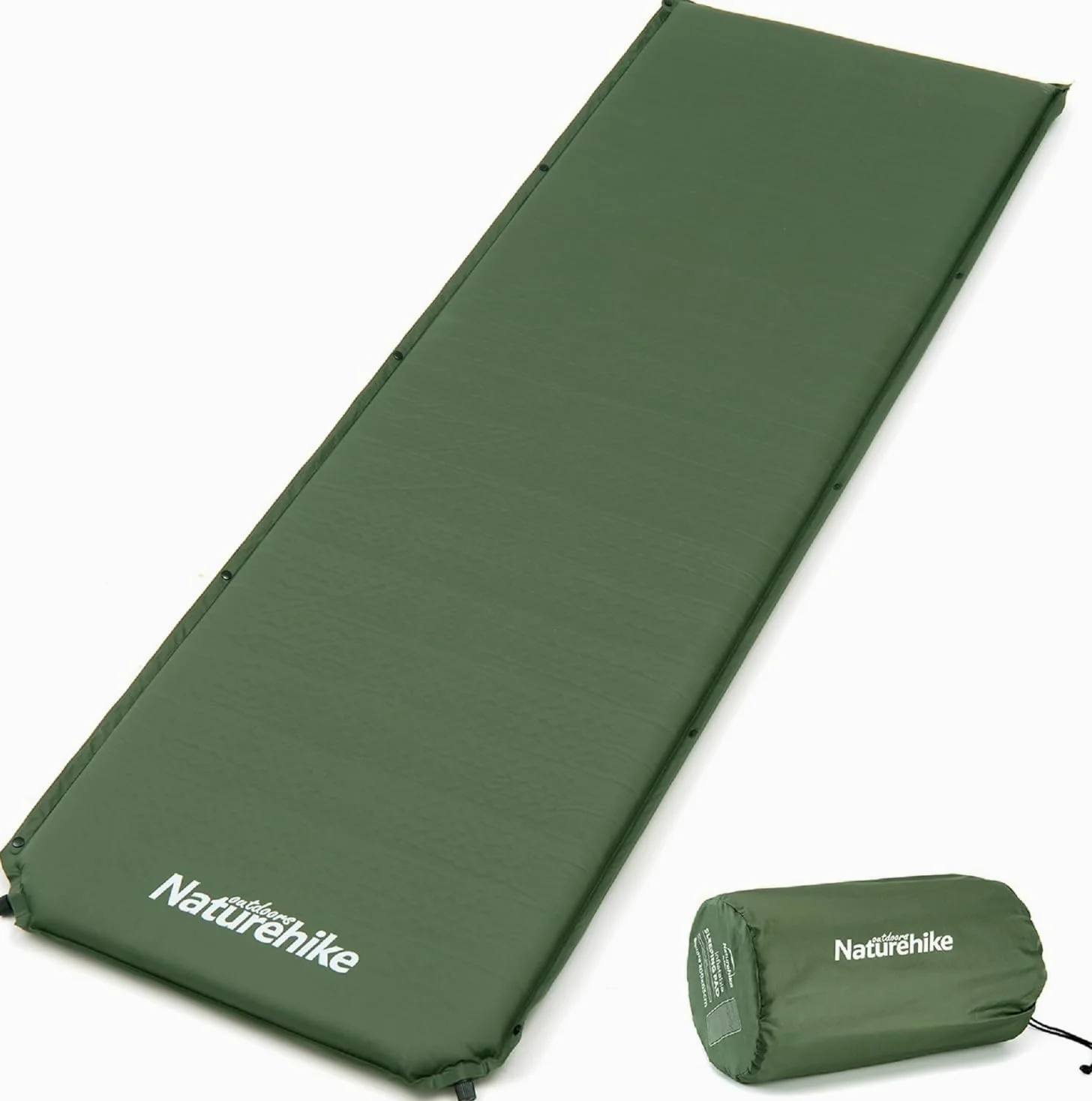 Naturehike Colchoneta Autoinflable 5 cm Acampar Resistente Conectar Múltiples Colchones Mochileros