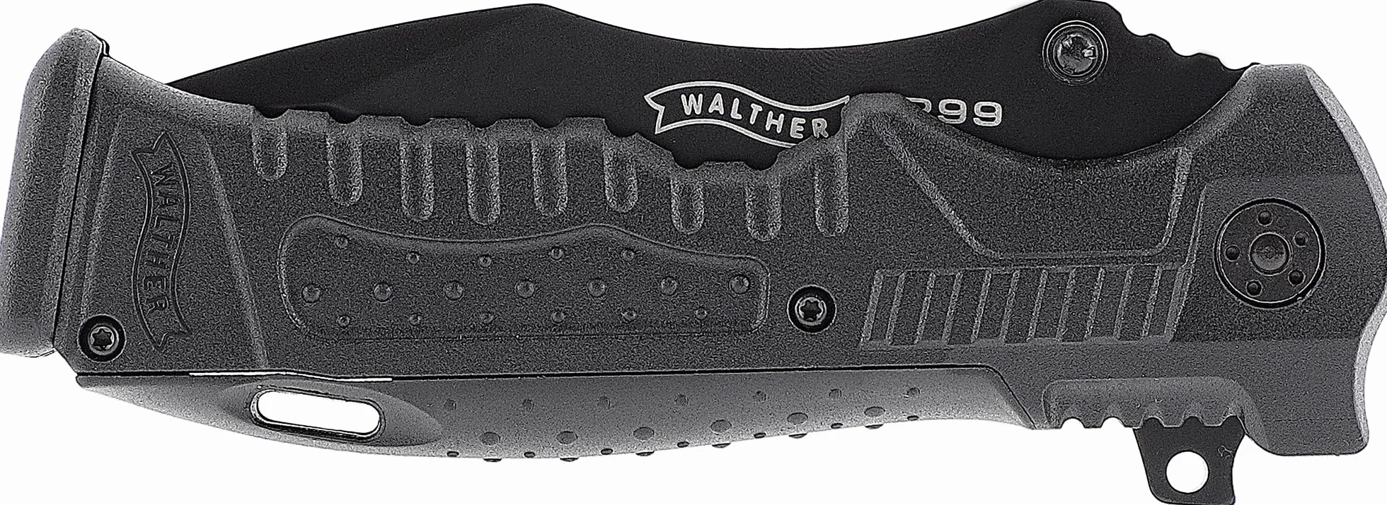 Walther Unisex - Cuchillo cuchillo plegable P99, negro
