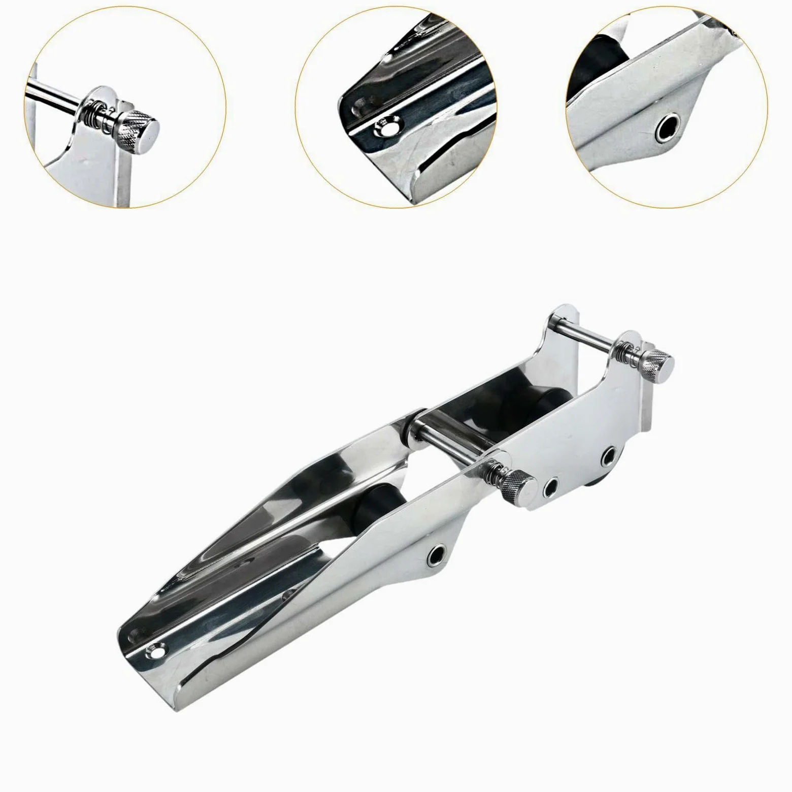 Rodillo de Ancla Resistente para Embarcaciones, Ideal para Accesorios de Atraque de Yates. Soporte de Ancla con