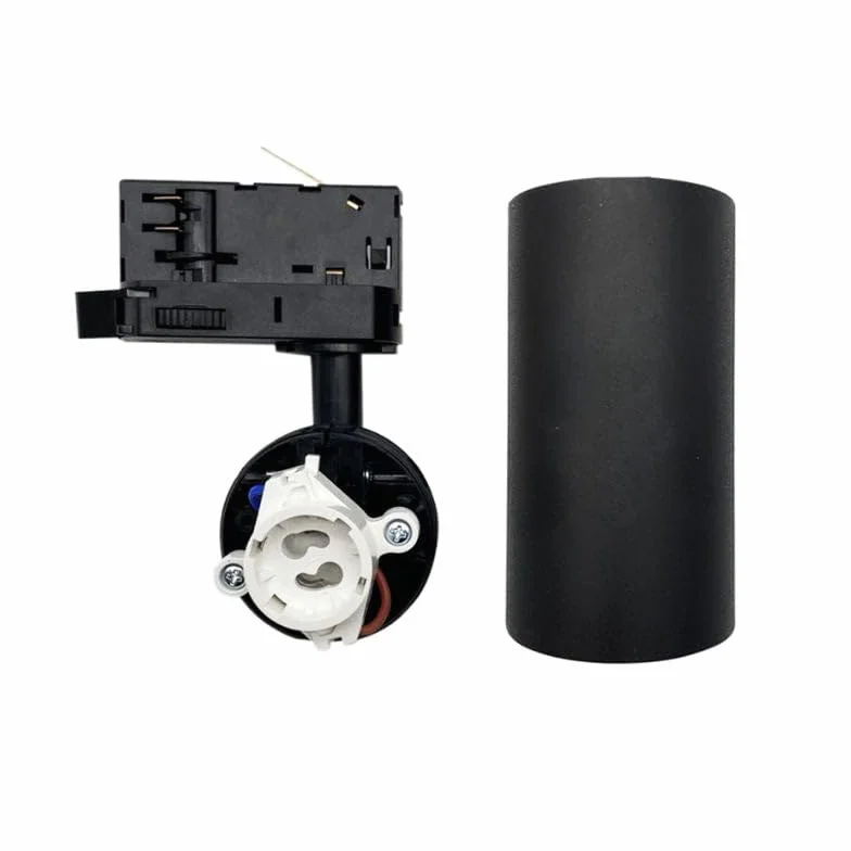 SILAMP Foco LED en riel 80° Trifásico NEGRO GU10