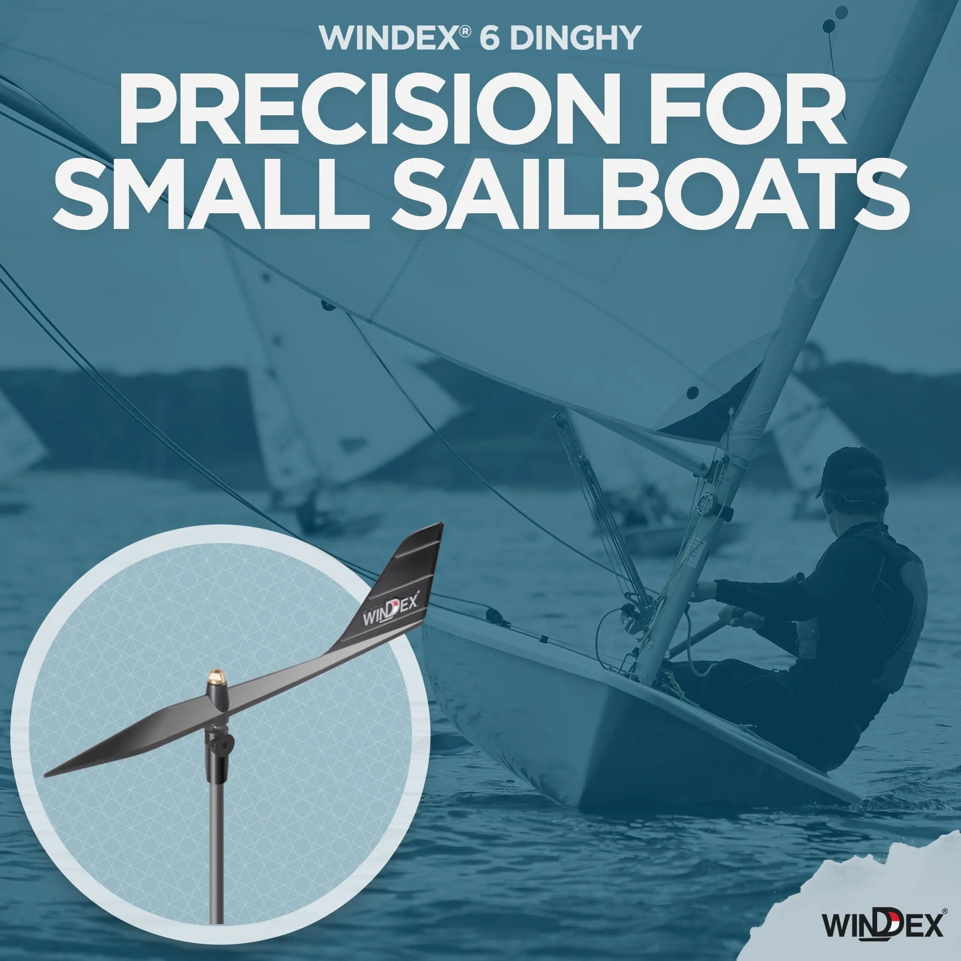 Windex 6 Dinghy - Indicador de dirección del viento