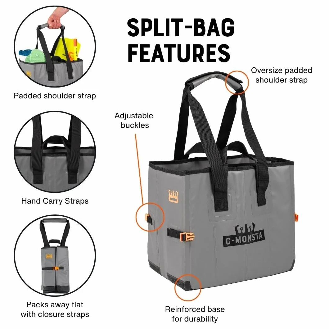 C-Monsta Bolsa húmeda y seca para trajes de neopreno, surf, buceo, deportes acuáticos