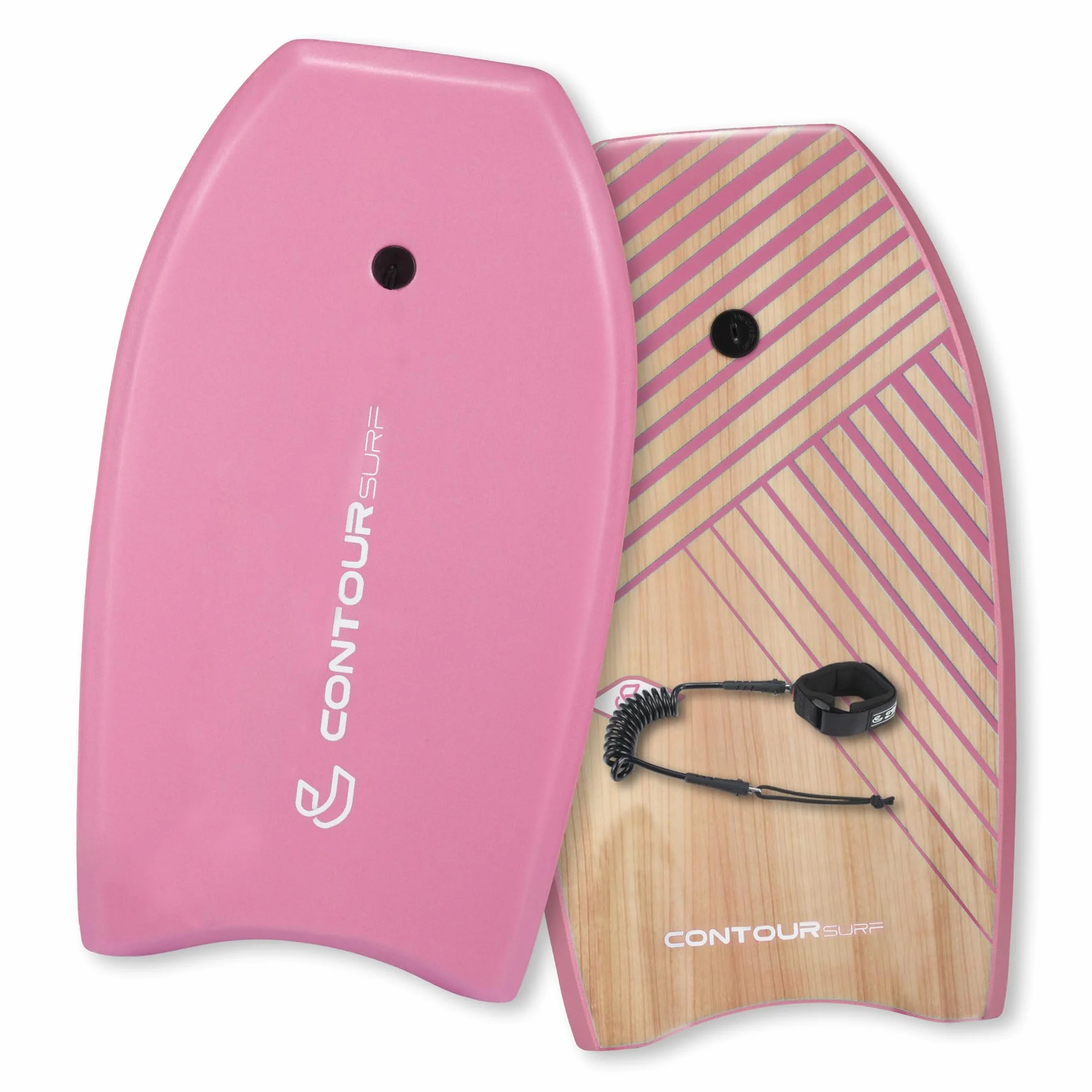 Tabla de Bodyboard de 33 Pulgadas con Núcleo EPS, Doble Canal, Correa de Muñeca para Surf