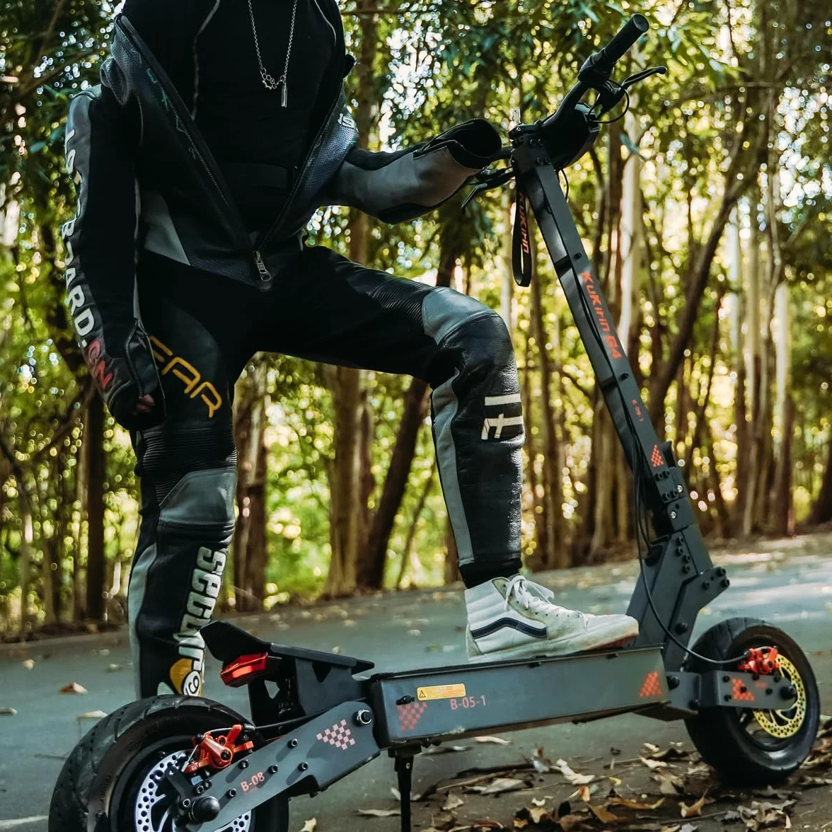 KuKirin G4 Scooter Eléctrico Recreativo Offroad, Neumáticos de Aire 11 Pulgadas, Estructura Reforzada, Estable y Robusto