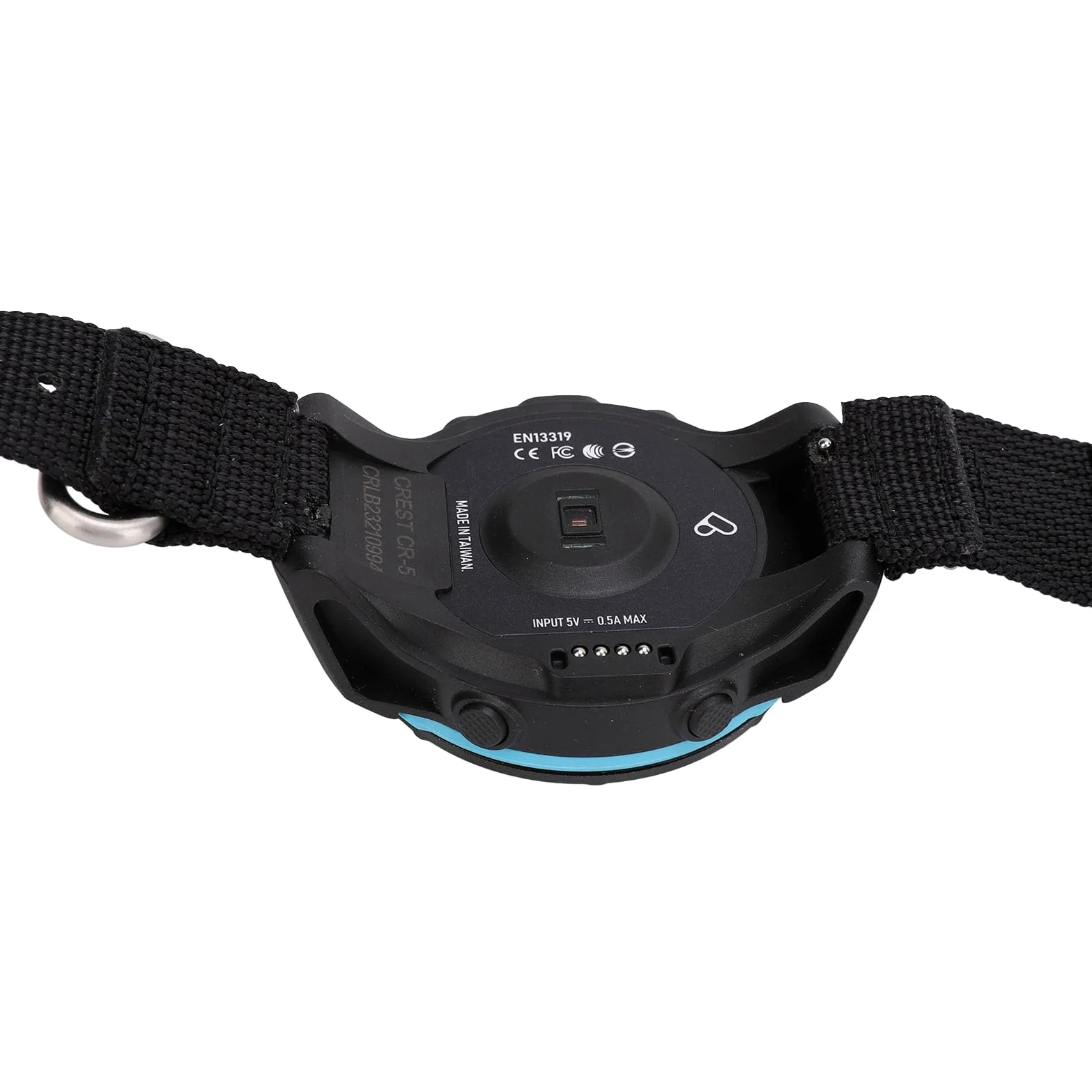 Reloj de Buceo con Computadora K1 Glass 316 Acero Inoxidable LED Bluetooth Reloj de Buceo Multifuncional para bajo el Agua 100 M de Profundidad Negro