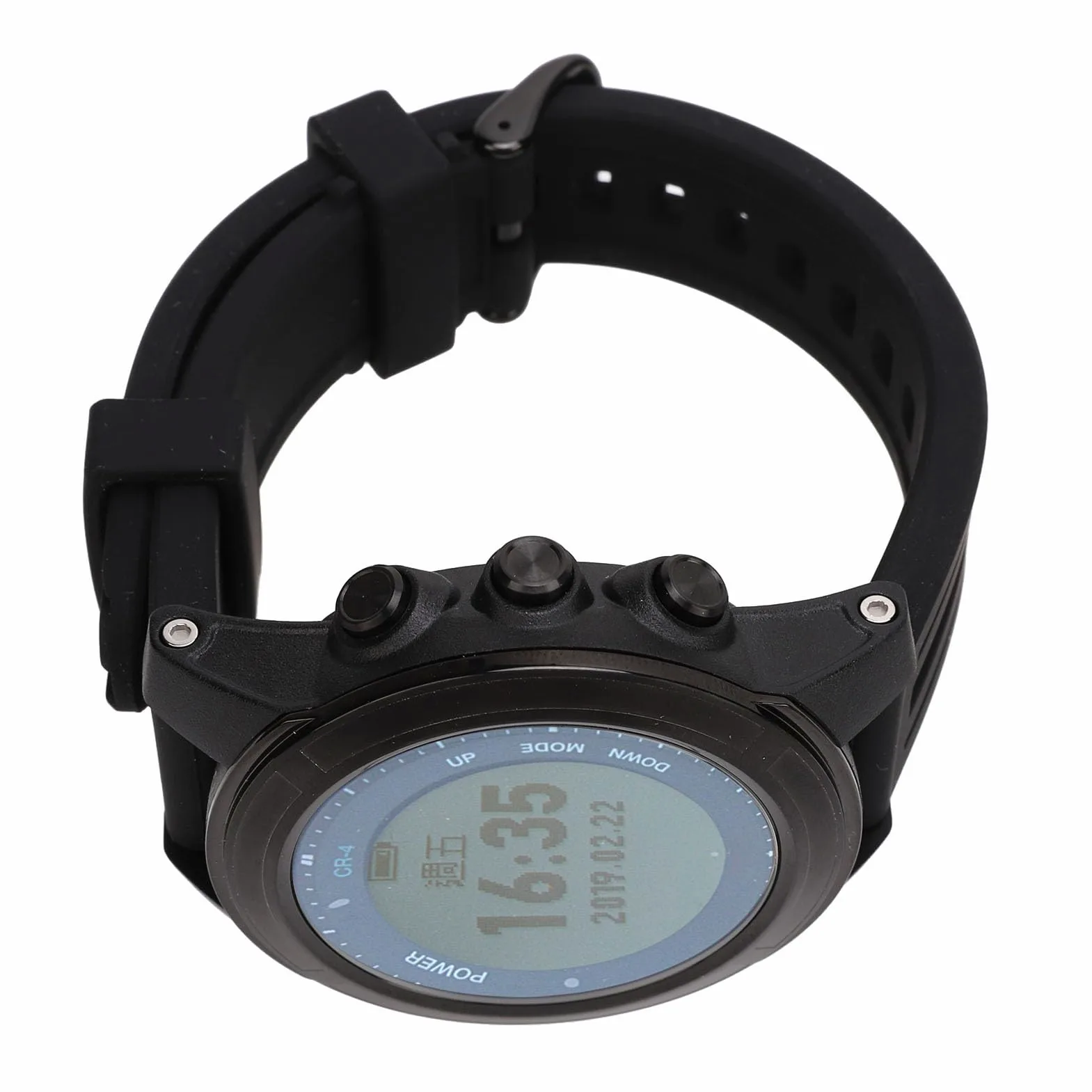 Generic Computadora de Buceo a Prueba de Agua de 100 M Computadora de Buceo de Muñeca de Diseño Elegante para Exploración Submarina Negro
