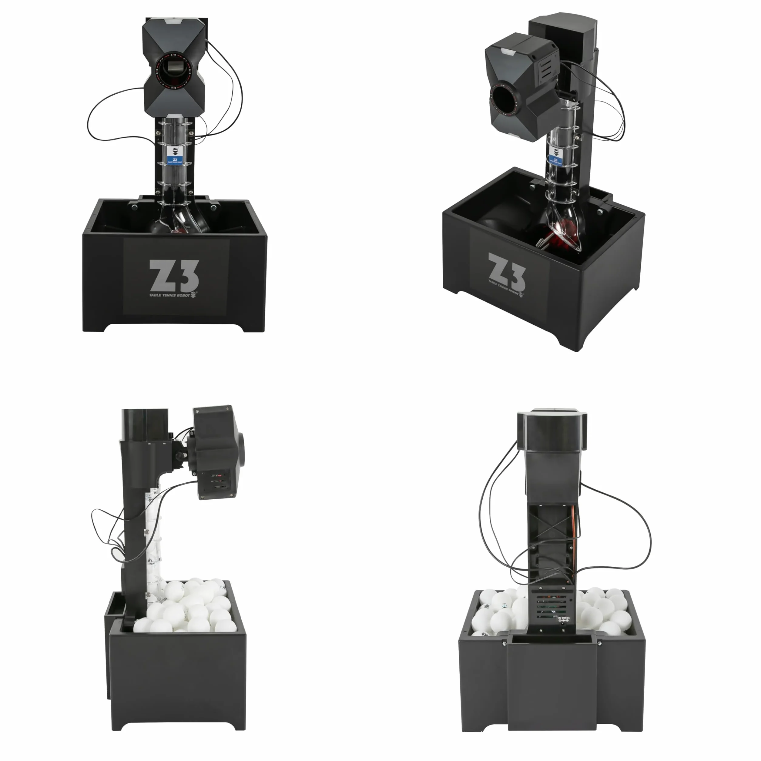 Robot de ping y pong para entrenamiento automático de tenis de mesa máquina