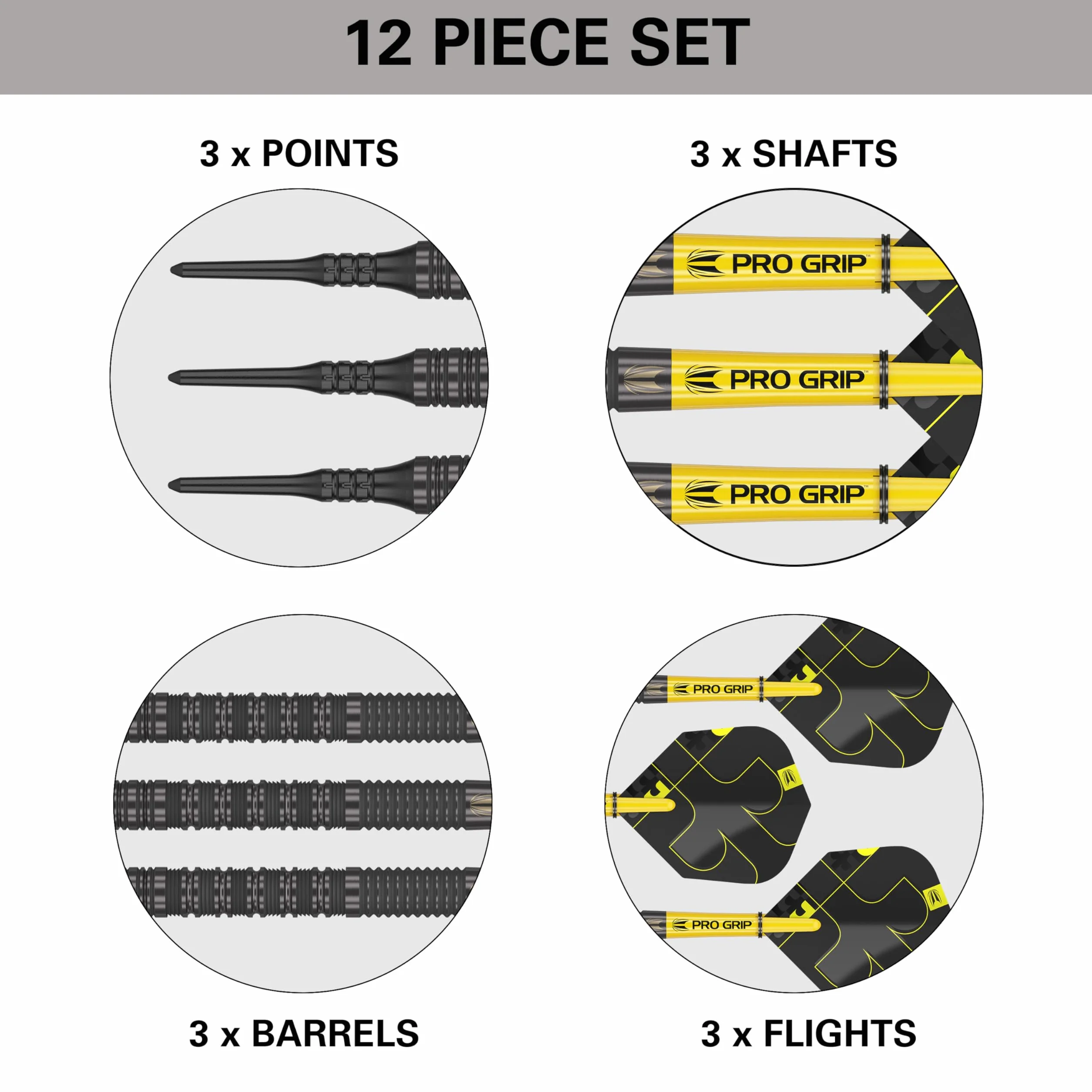 Target Darts Bolide Void 10 90% Juego de Dardos de Punta Blanda de tungsteno