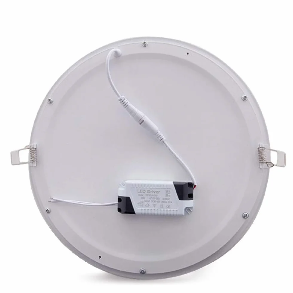 Placa de LEDs Circular 25W 2000Lm 295mm Blanco Natural Lámpara LED Downlight Panel Techo