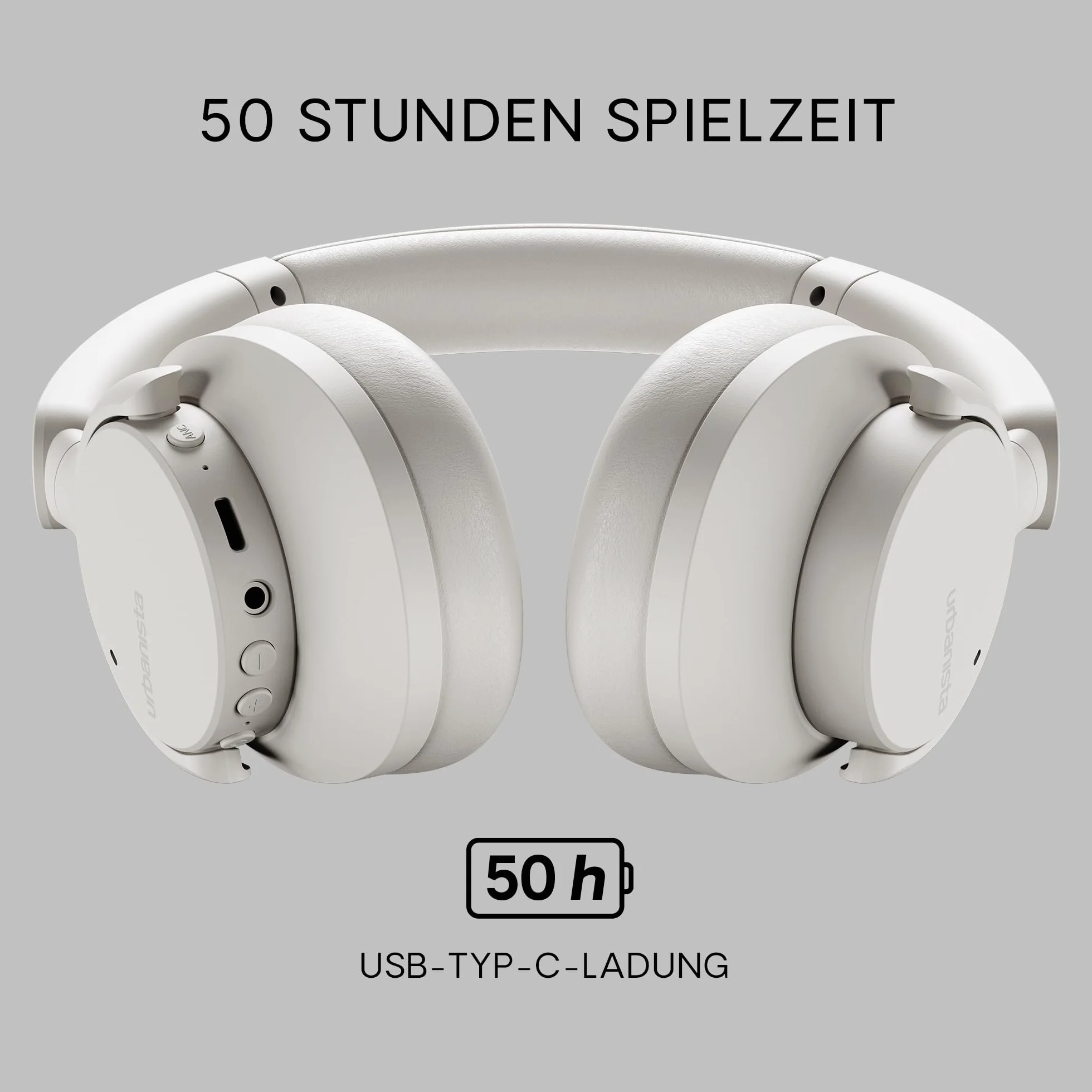 Urbanista Auriculares Valencia, Talla Única, Blancos Nube