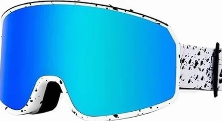 Gafas de esquí cilíndricas antiniebla para esquí, gafas de esquí de campo ancho, gafas de esquí resistentes al viento, gafas de esquí al aire libre