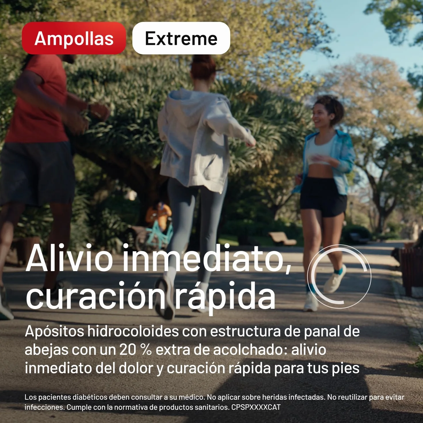 COMPEED Ampollas Extreme Protección Acolchada Contra Rozaduras Pack 12 uds