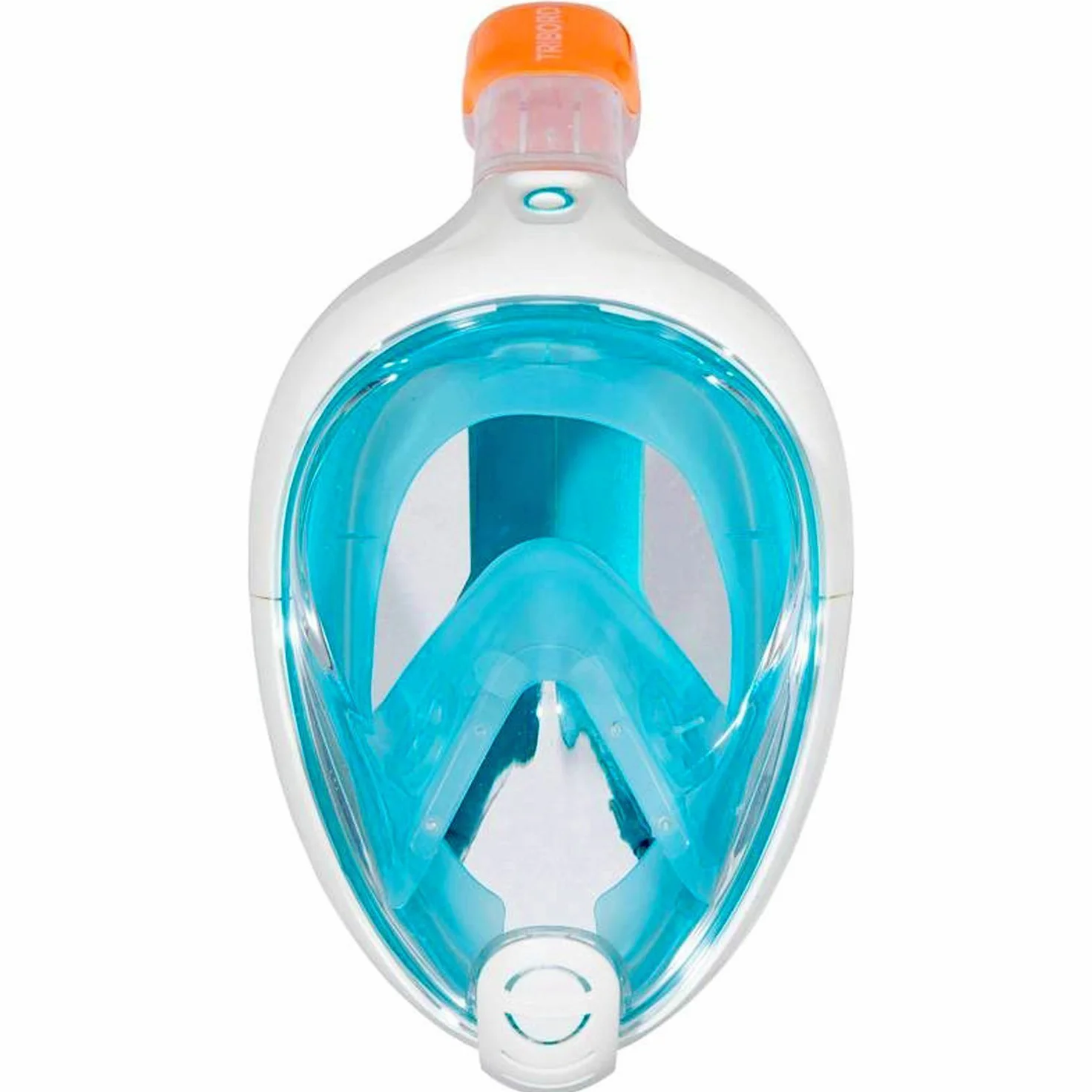 Tribord EASYBREATH (último modelo) Full Face antiniebla y Snorkel máscara para adultos o niños con una cerradura y libre anillo de repuesto.