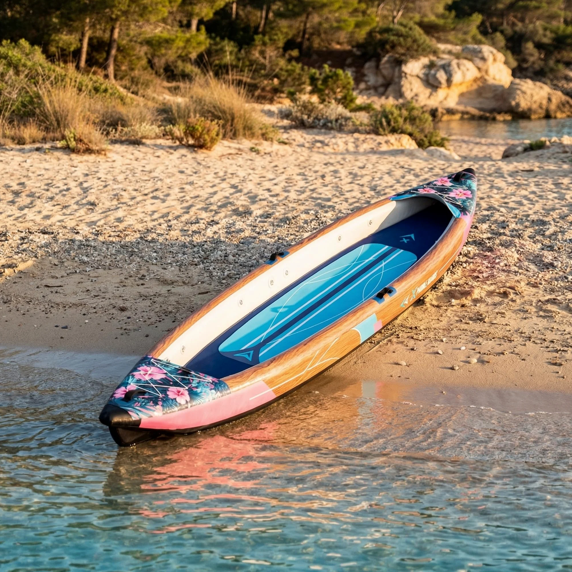 Canoa Kayak Inflable 1 Plaza Dropstitch 366 x 75 x 42 cm K-Hawaii