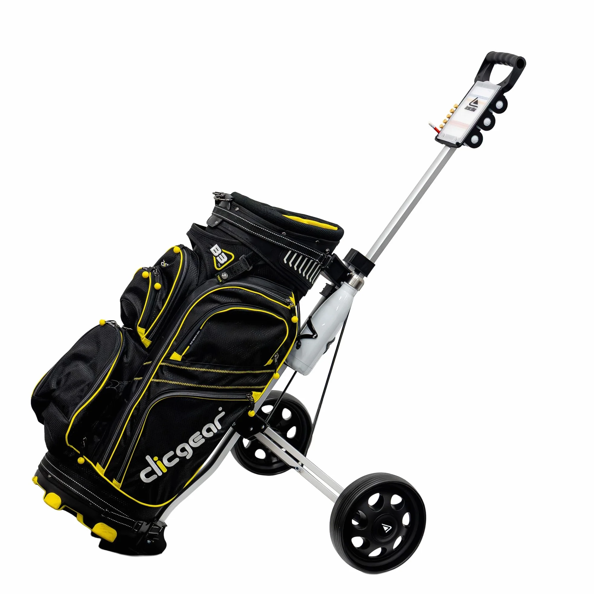 Longridge Alu Lite Carrito de golf de dos ruedas, Plata