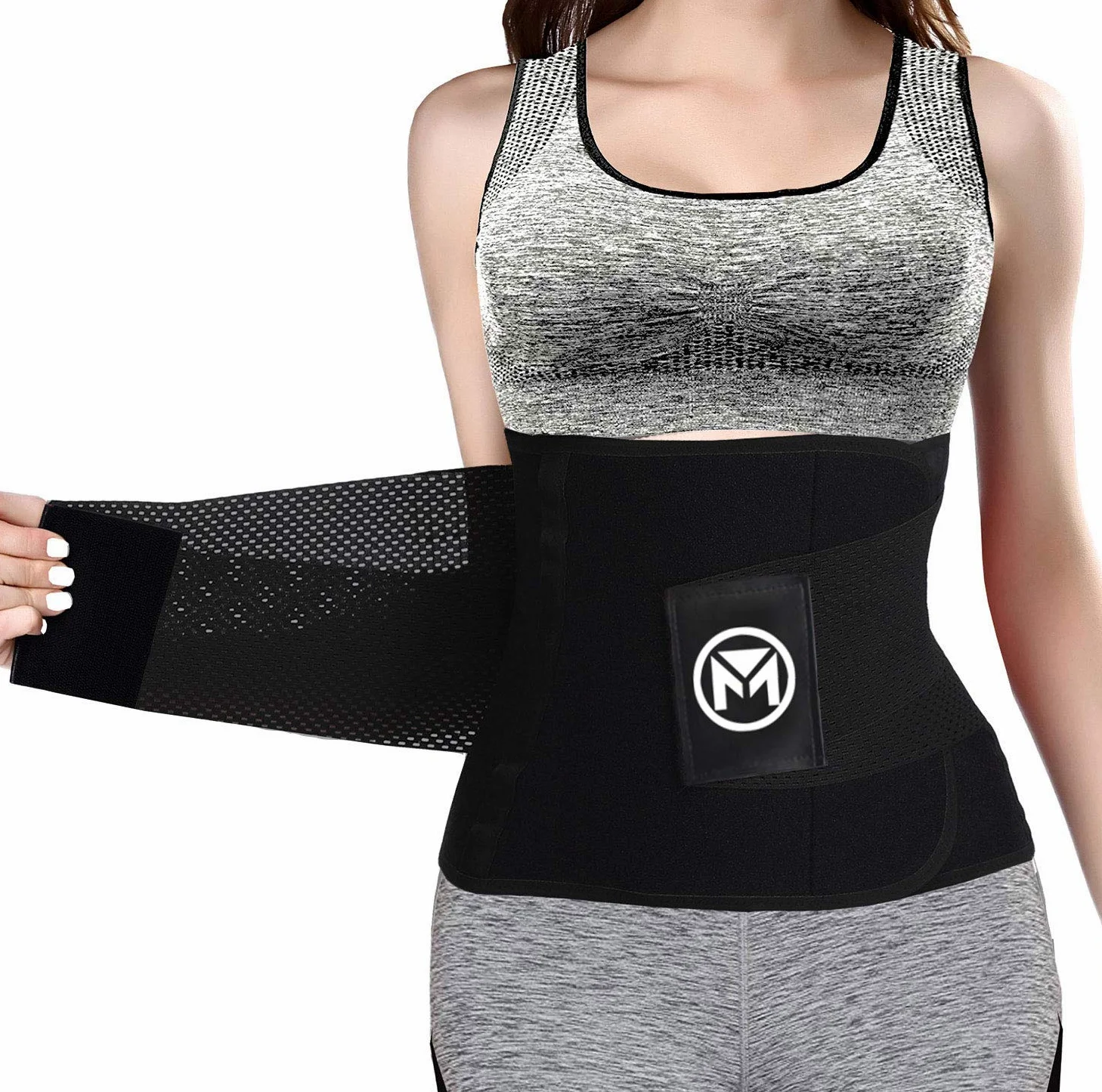 Cinturón de entrenamiento de cintura para mujer, reductor de cintura, pérdida de peso, entrenamiento, fitness, cinturón de apoyo para la espalda
