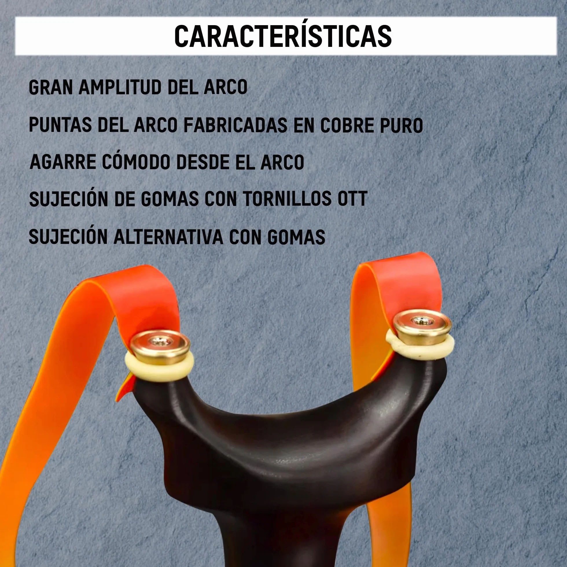 Tirachinas Clásico de Madera + 100 Gramos Munición de Arcilla 9 mm