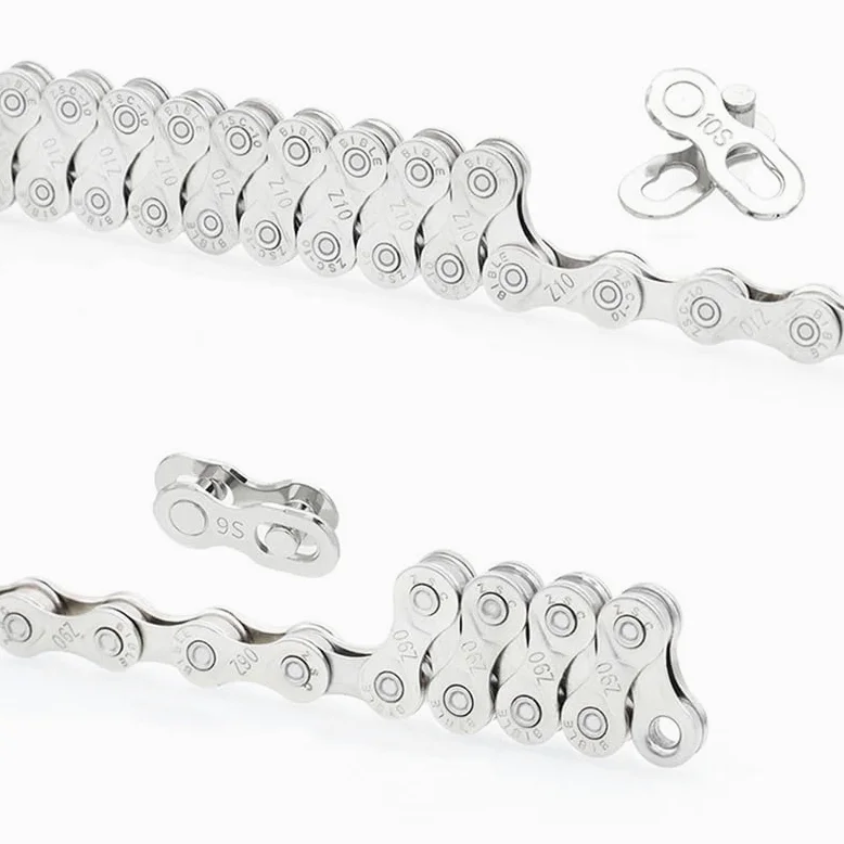 Cadena de bicicleta, Cadenas de acero inoxidable for bicicleta de montaña y carretera de 6, 7, 8, 9, 10 y 11 velocidades, 116 eslabones, con revestimiento, accesorios for ciclismo(11 Speed)