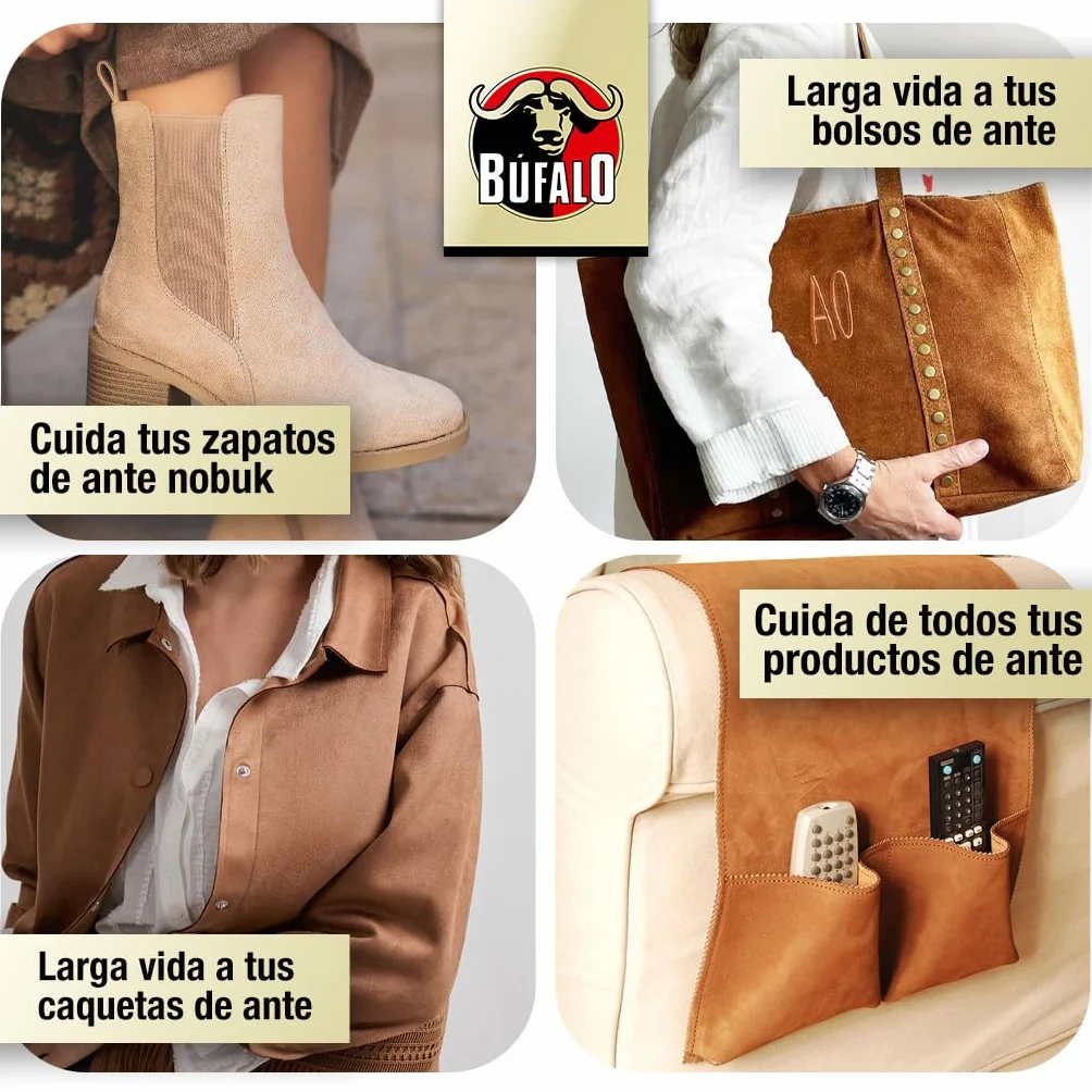 Búfalo Cepillo Ante