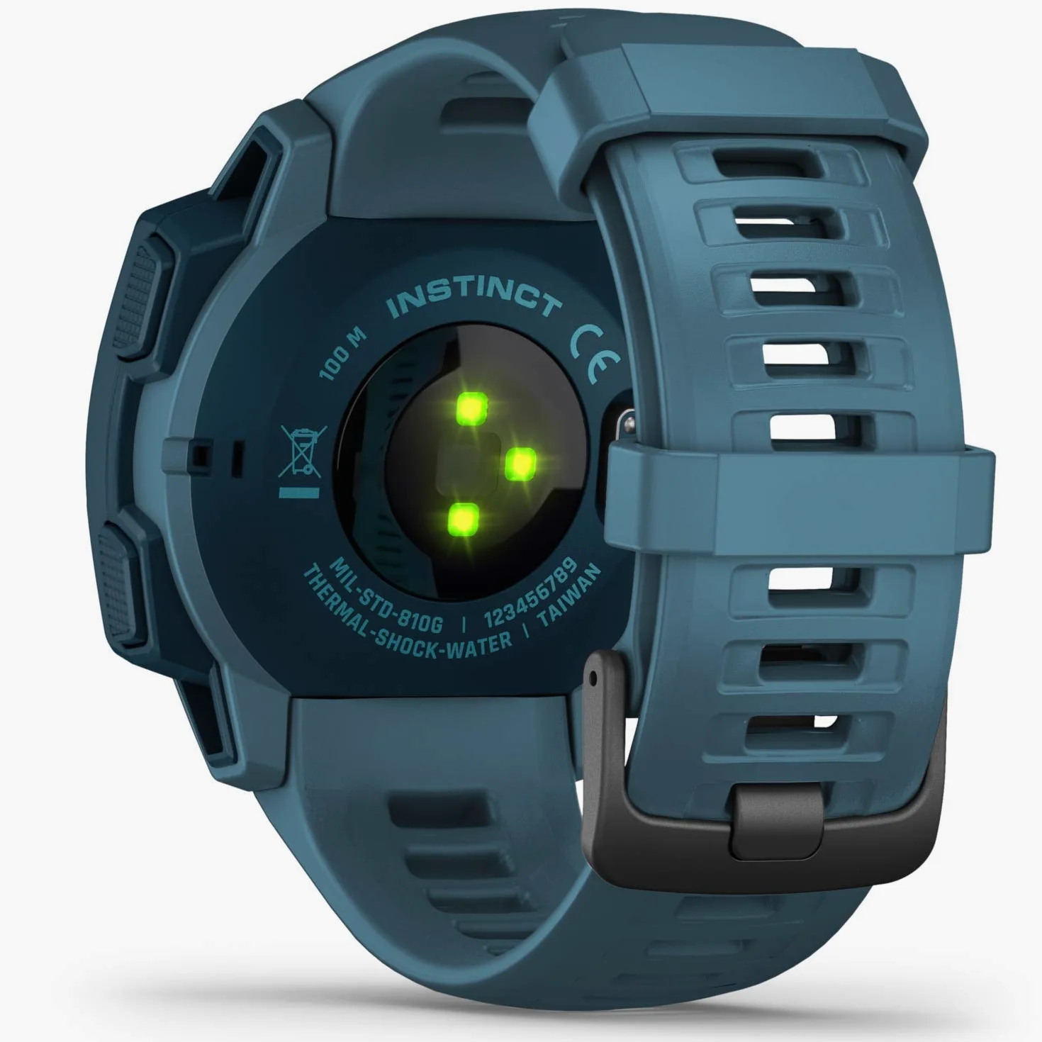 Garmin Instinct, GPS Watch, Lakeside Blue, WW (Reacondicionado)