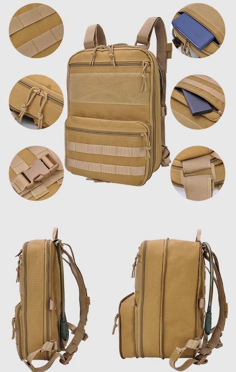 Bolsa Molle Táctica Multifuncional For Exteriores, Mochila Impermeable For Ciclismo Y Deportes Al Aire Libre, Bolsa De Almacenamiento Impermeable For Viajes.(BCP)