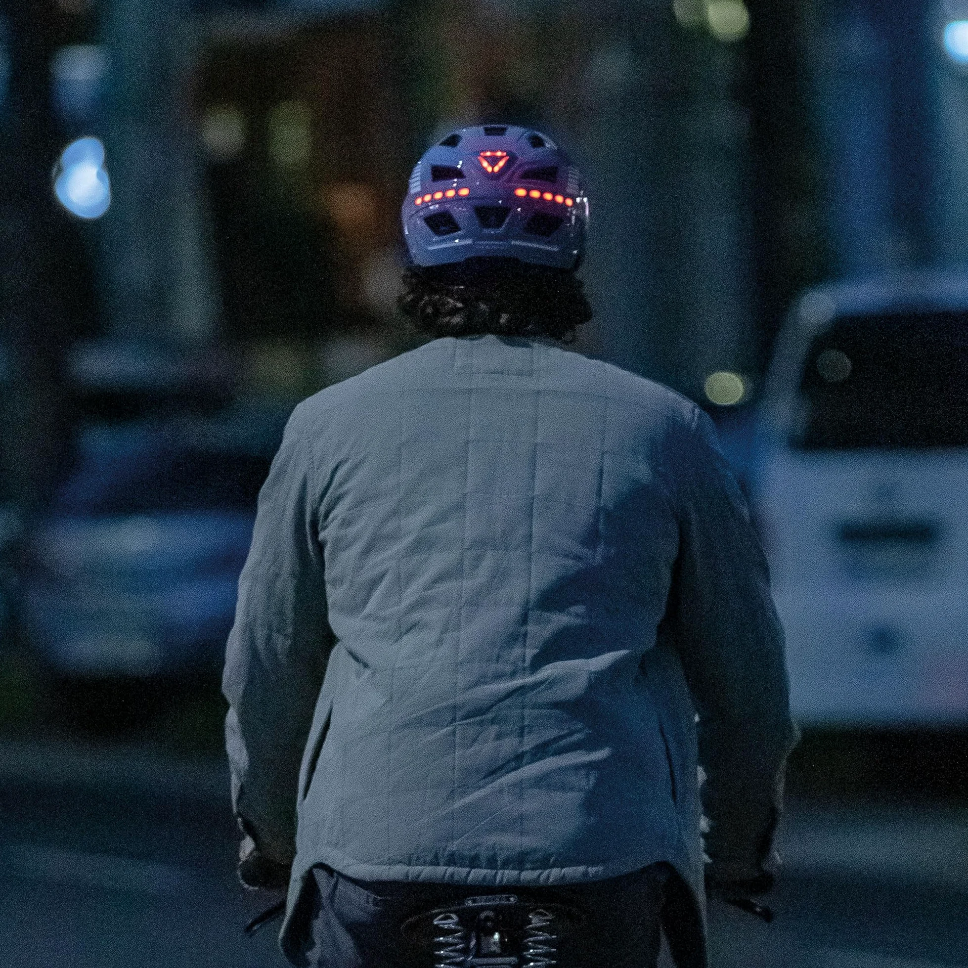 ABUS Hyban 2.0 Led Casco de Bicicleta, Unisex