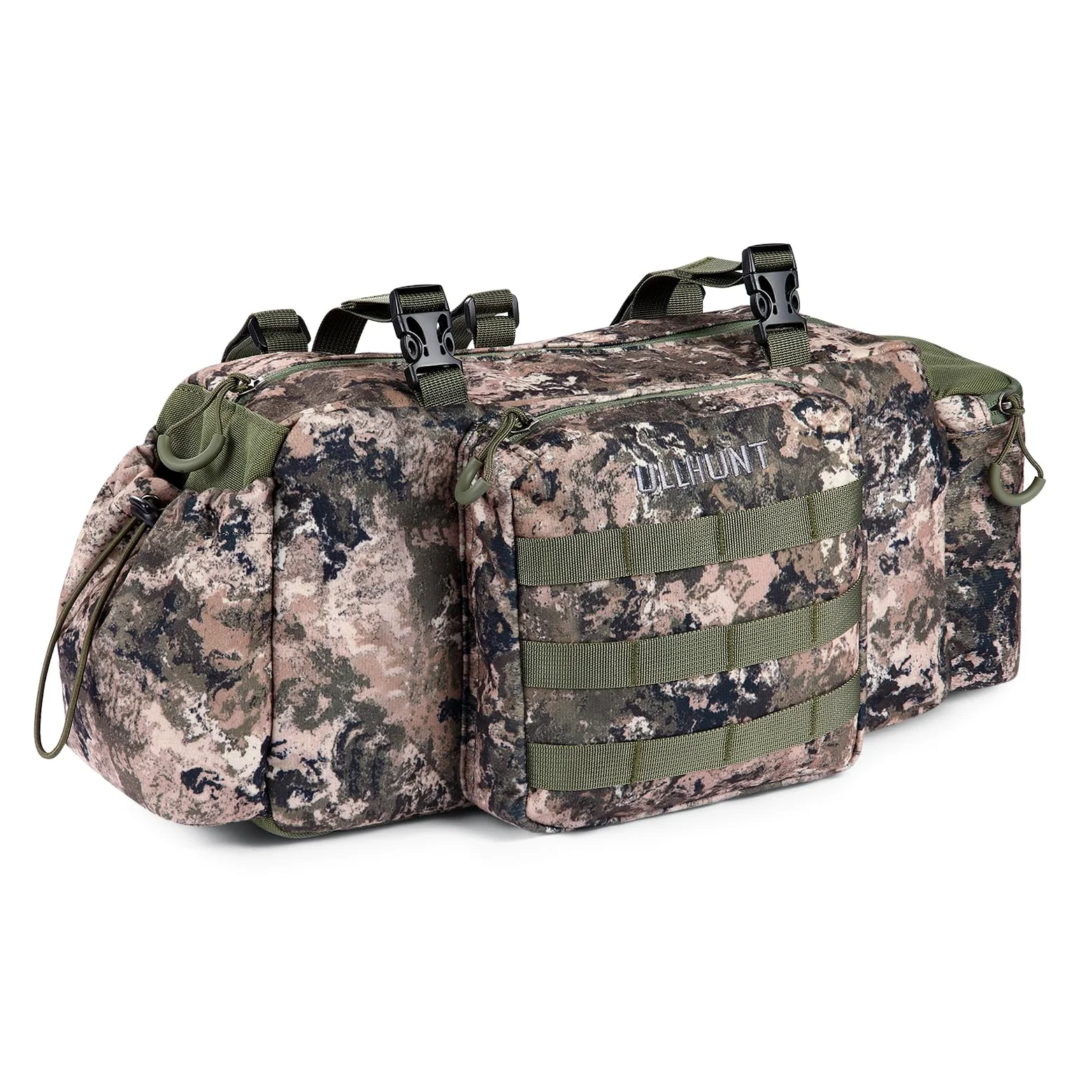 UIIHUNT Treestand - Bolsa de almacenamiento frontal, accesorios de soporte para árbol para caza, accesorios de árbol, accesorios de soporte de árbol, camuflaje