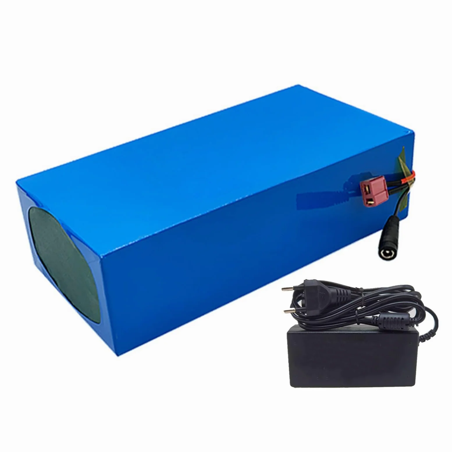 Batería de Bicicleta eléctrica de 36V y 25Ah, batería de Iones de Litio for Bicicleta eléctrica 13S6P con BMS de 20A y Cargador, for Patinete de Bicicleta eléctrica(T)