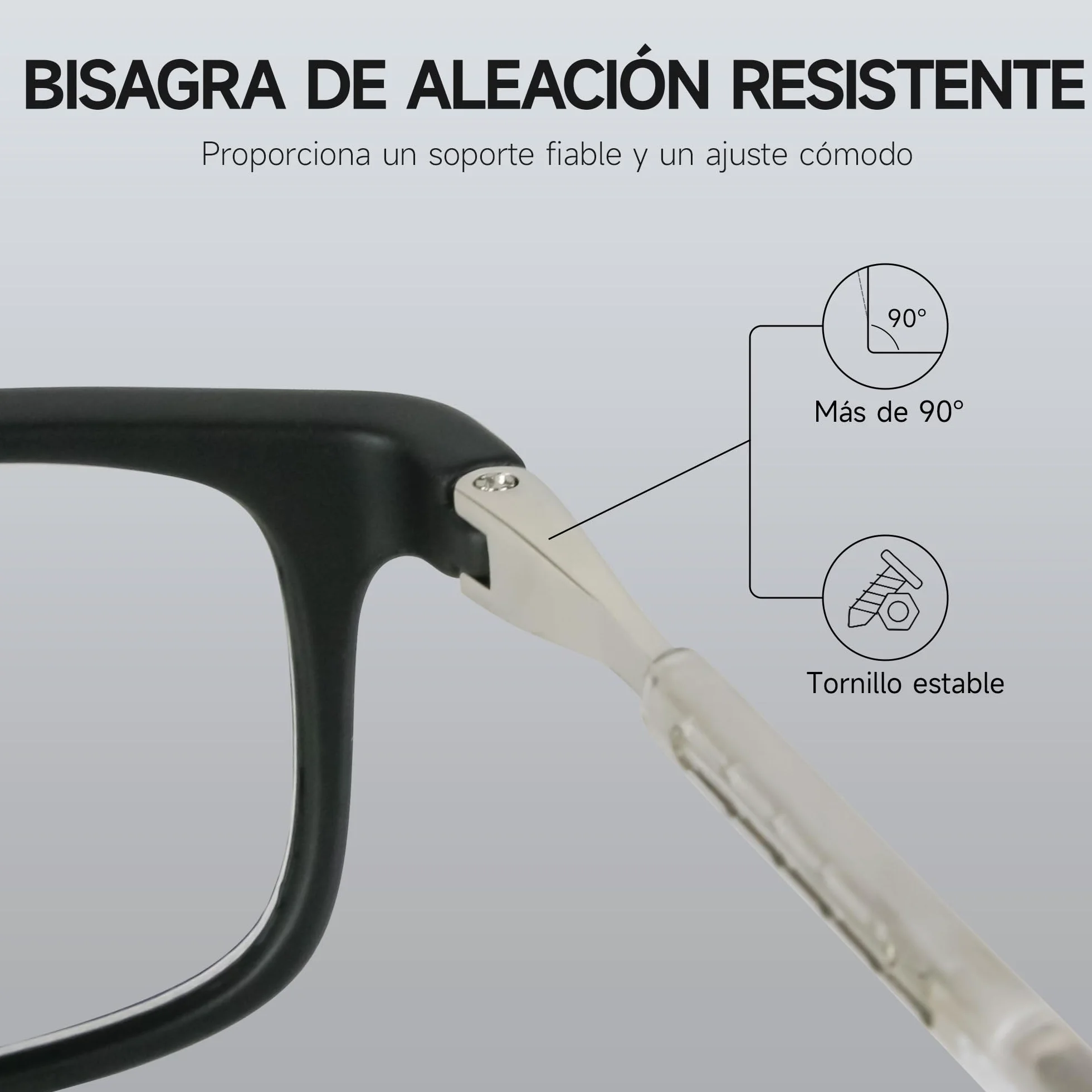 NEW VISION Gafas Presbicia Hombre Cierre Imán Longitud Ajustable NV2904