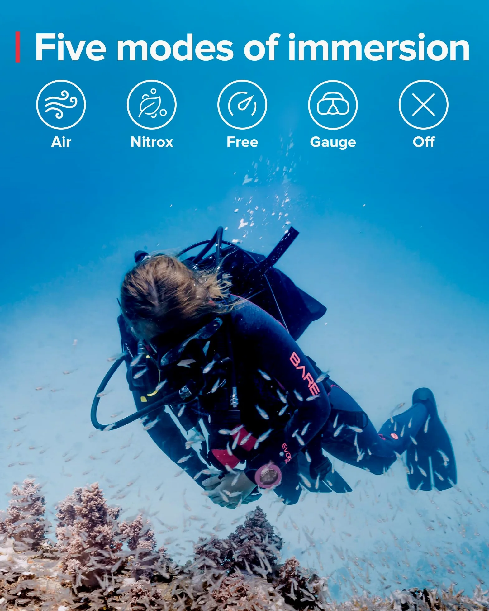 SUUNTO Zoop Novo - Ordenador de buceo de muñeca, Wildberry