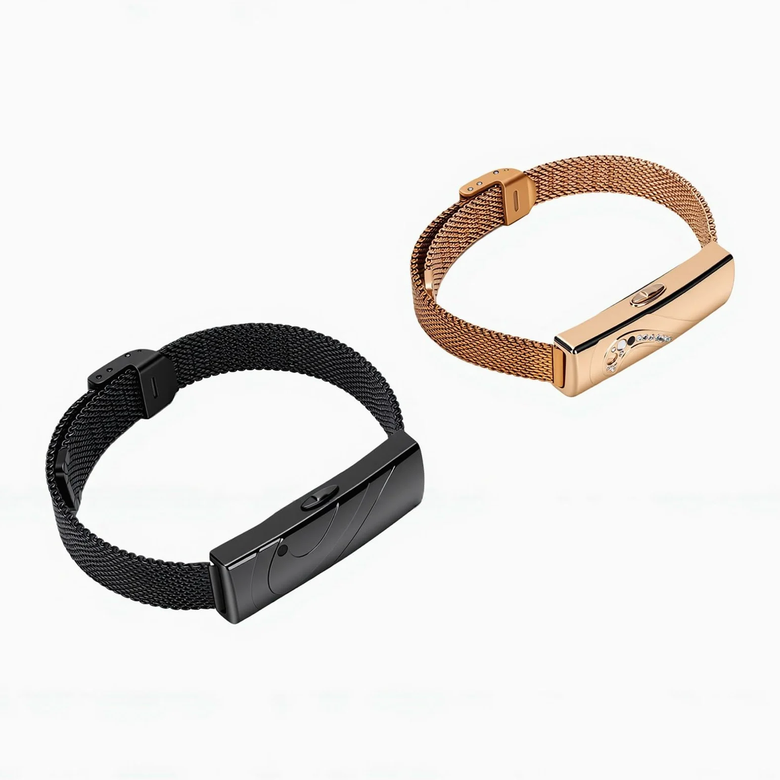 Pulsera Inteligente de Seguimiento de Actividad Física para Parejas, Más de 170 Modos Deportivos, Rastreador de Actividad a Prueba de Agua IPX8 con Alertas de Llamadas, Monitor