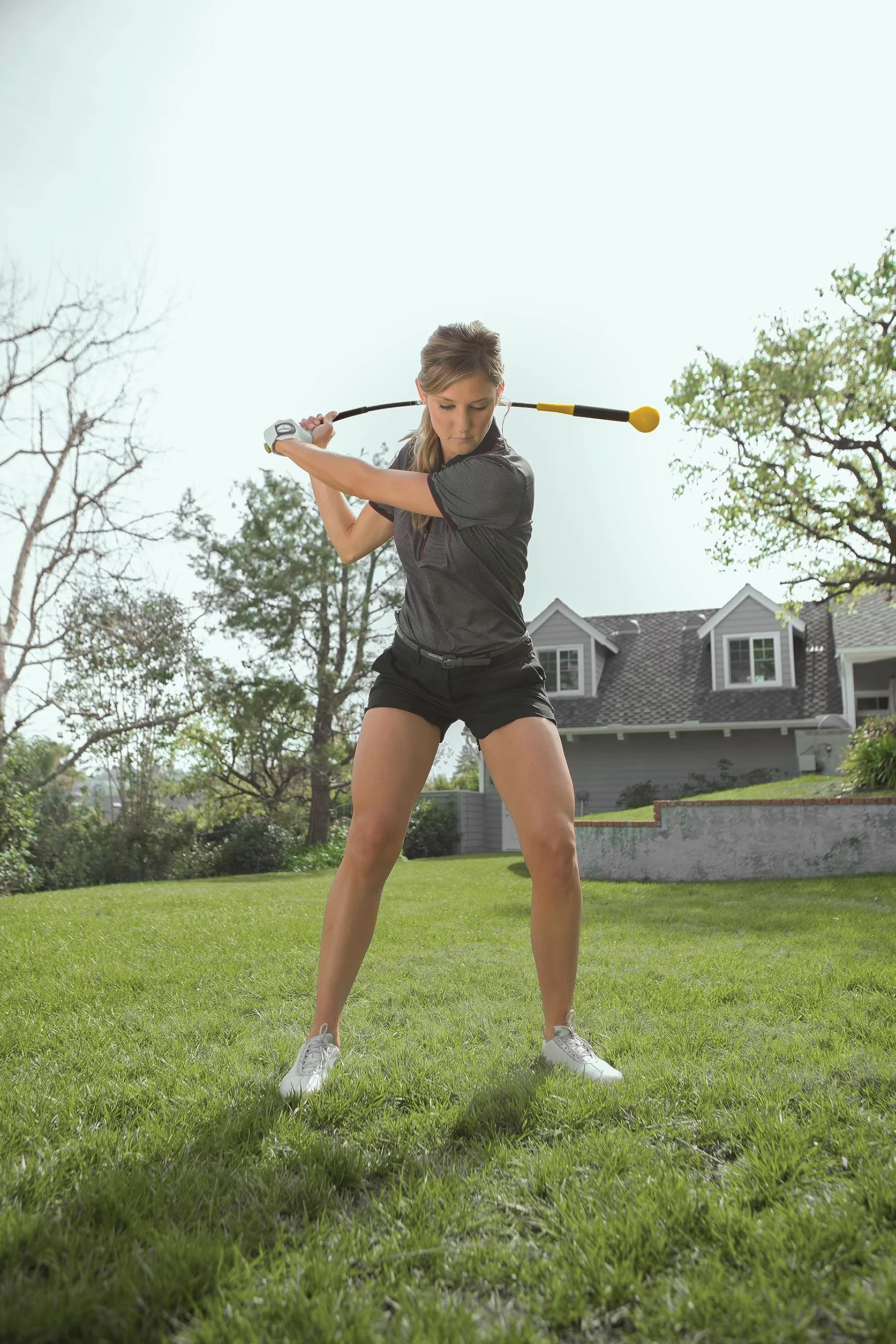 SKLZ Gold Flex Golf Swing Trainer, 40 cm, Gelb-Schwarz