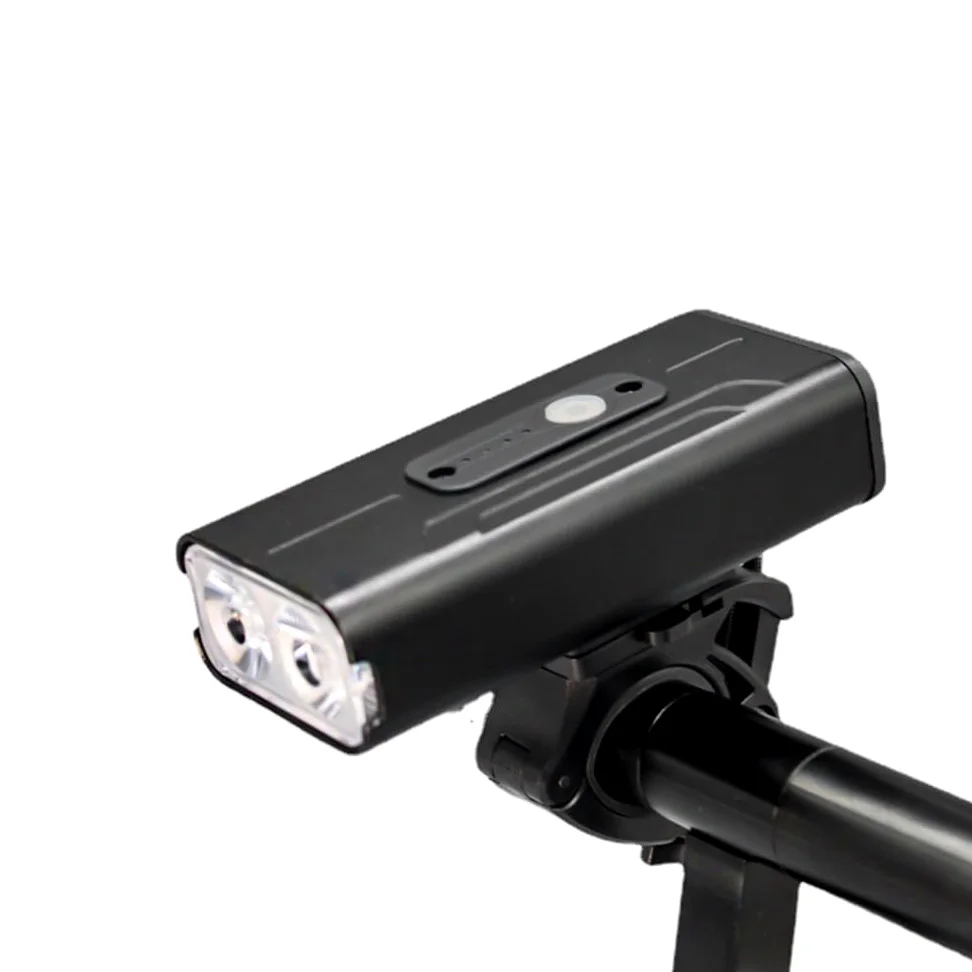 Conjunto De Luces De Bicicleta 2400Mah Potente Luz De Cabeza Súper Brillante 6 Modos Luces De Ciclismo IPX4 Luces Impermeables De Bicicleta De Montaña