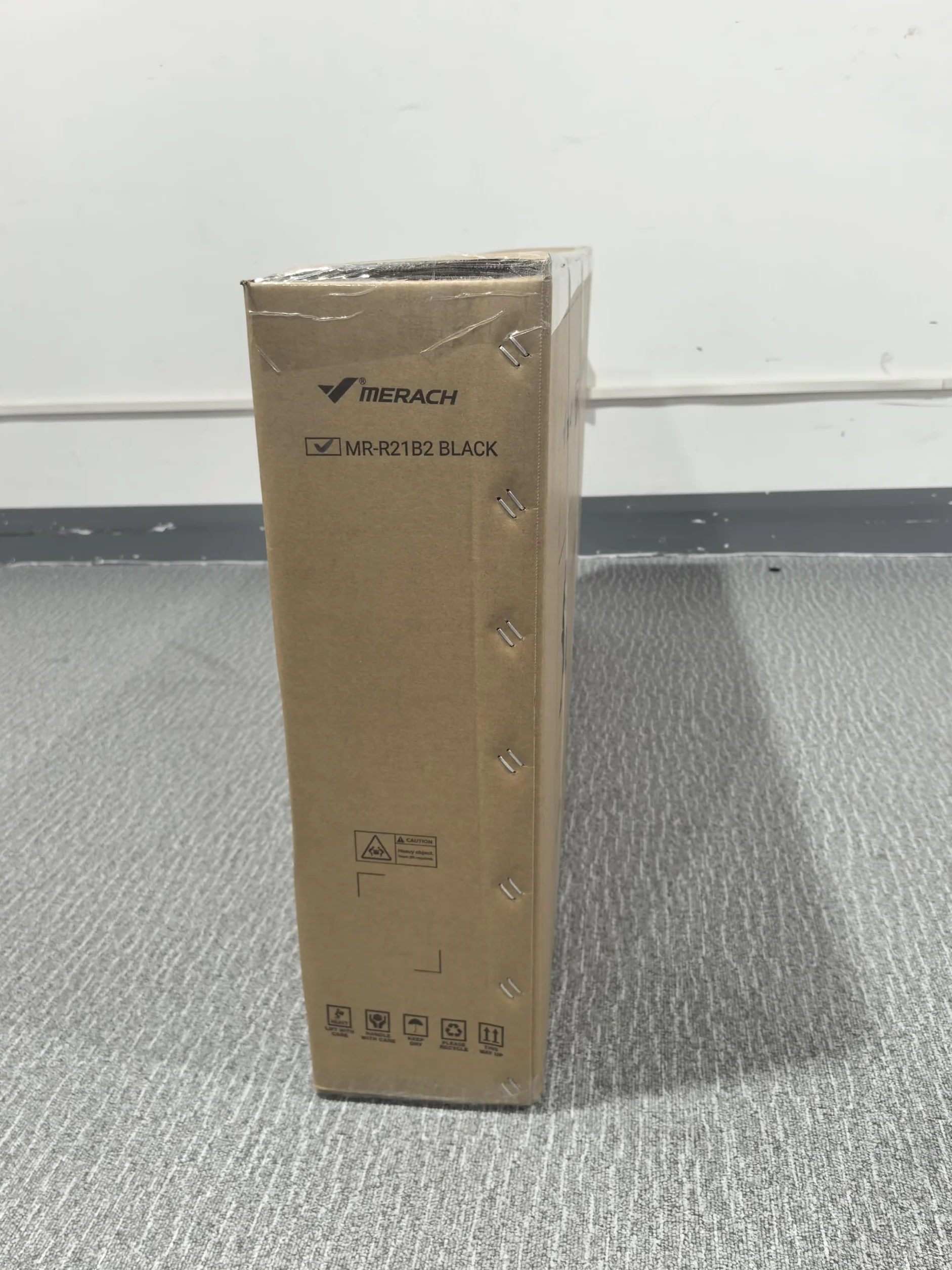 MERACH Máquina de Remo para Casa, Autogeneración, Resistencia Magnética Máxima Mejorada de 60 kg, Ajuste Automático de Resistencia, Rieles Dobles de Madera, Pantalla LED / 21,5" (R7) (LED (Q3))