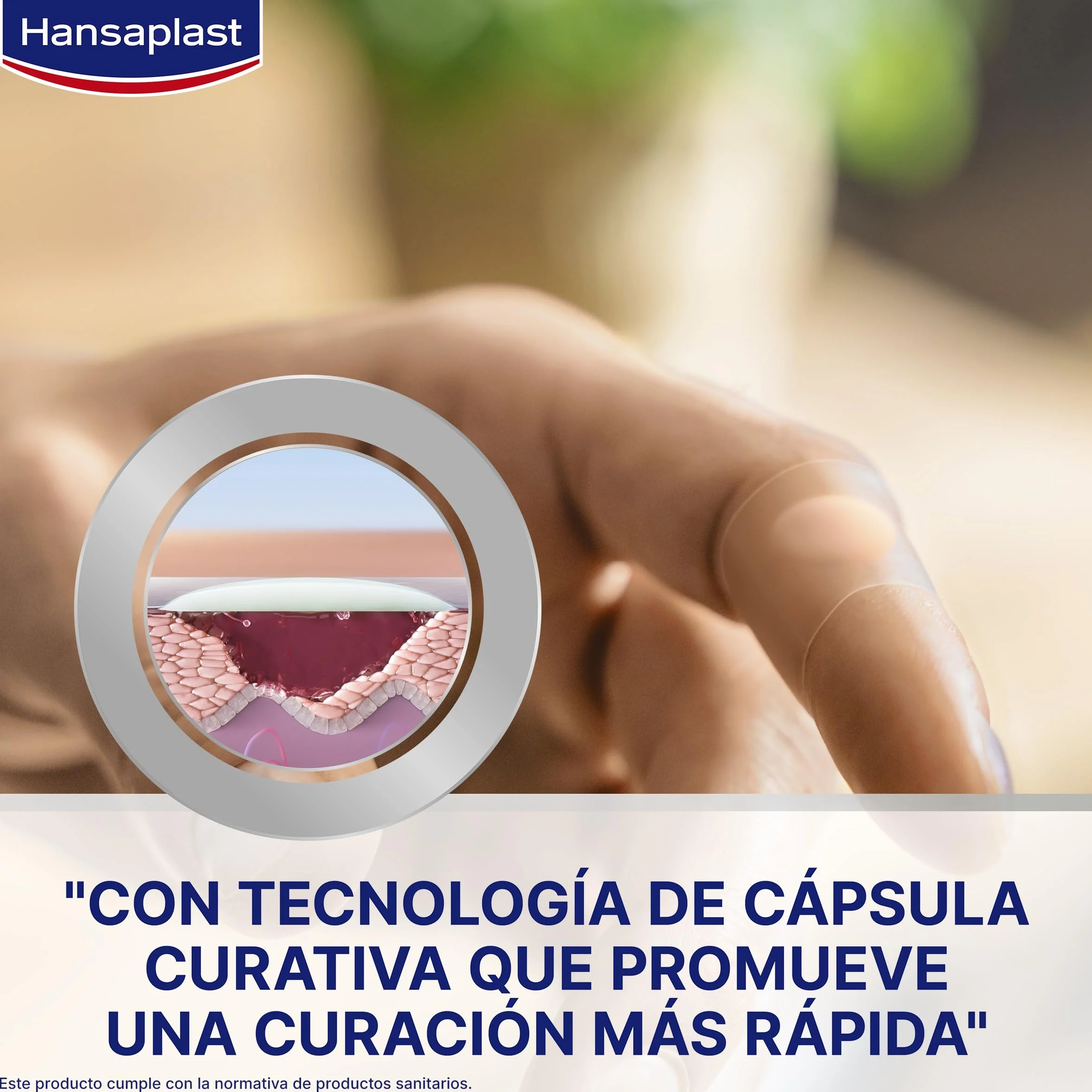 Hansaplast Apósitos Hidrocoloides S 10 Impermeables Curación Rápida Dedos Ultrafinos Flexibles