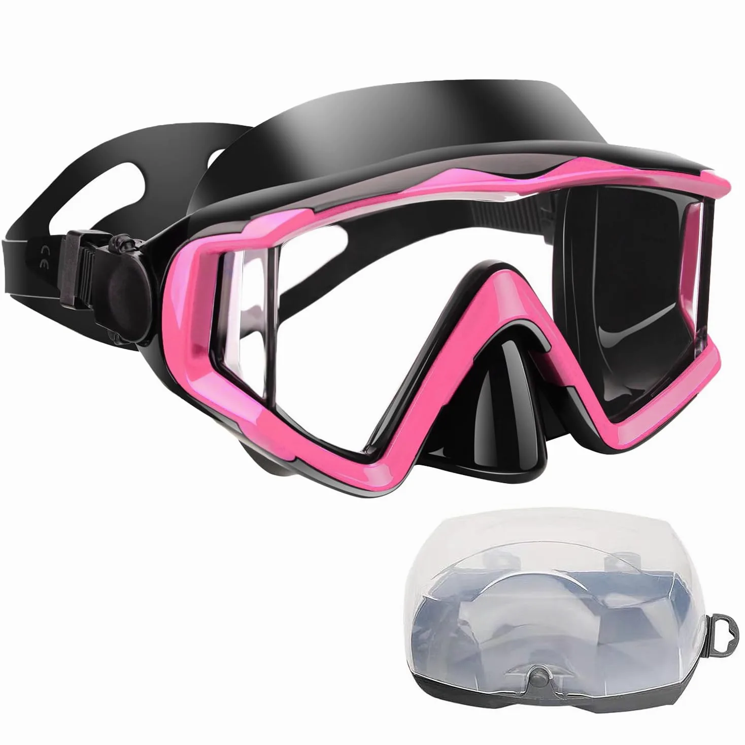 AQUA A DIVE SPORTS Máscara de buceo antivaho para natación, máscara de esnórquel adecuada para adultos, buceo, natación, esnórquel, máscaras