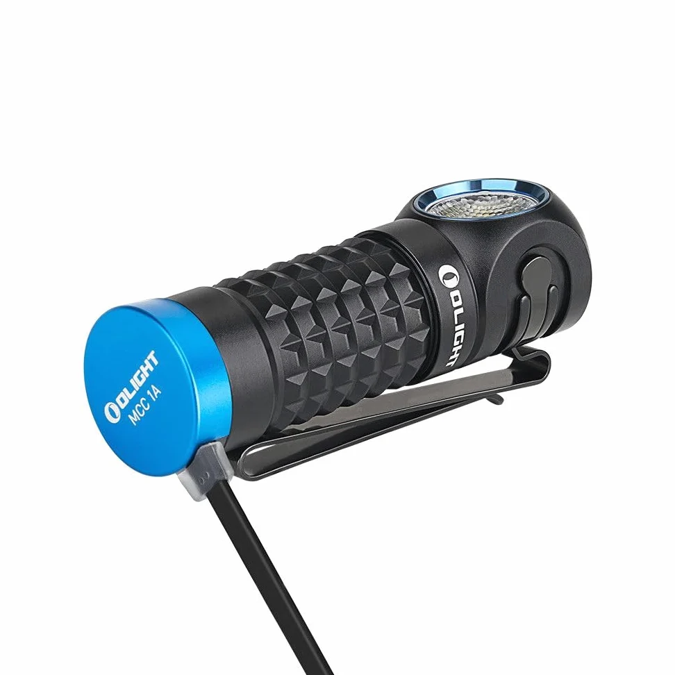 OLIGHT Perun Mini Kit Linterna Frontal LED Recargable Linterna de Cabeza Pequeña con 1000 Lúmenes,Alcanza a 100 m,IPX8 Impermeable,Faros Delantelos para Niños,Trabajo al Aire Libre y Vida Cotidiana