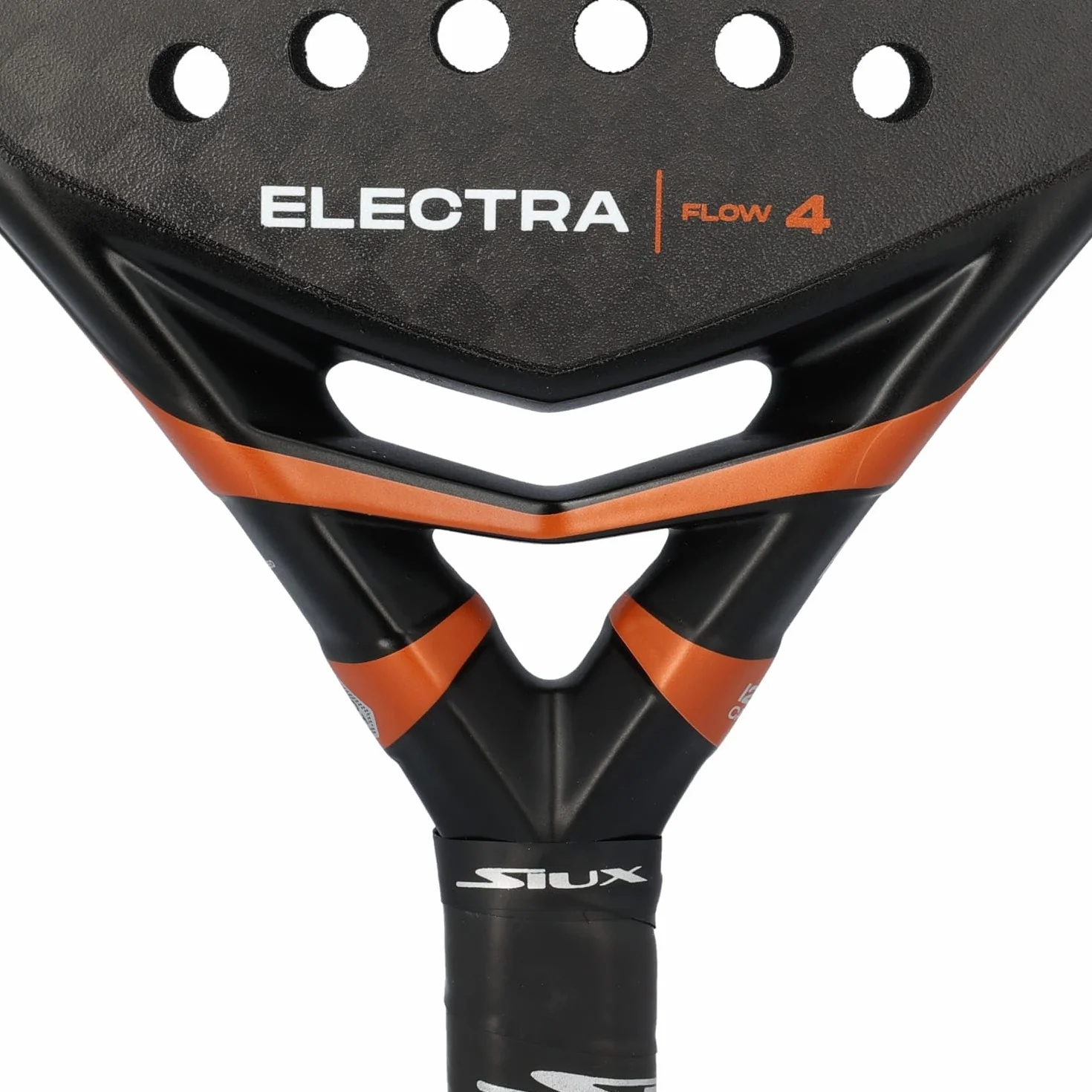 Siux - Pala Electra 4 Special Edition Flow Semi Profesional Forma Redonda - Control y Potencia