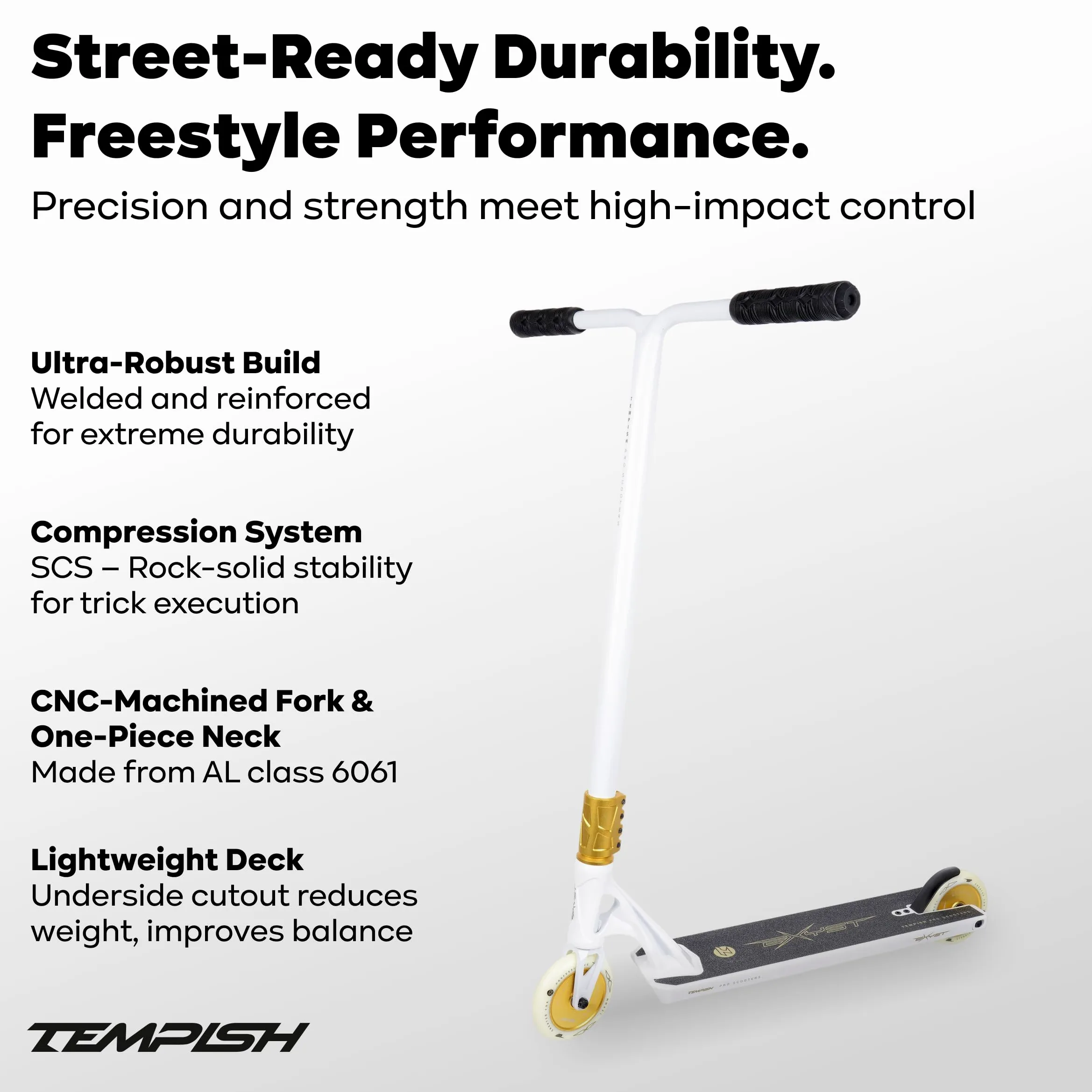 Tempish Exyst Freestyle Scooter One Size