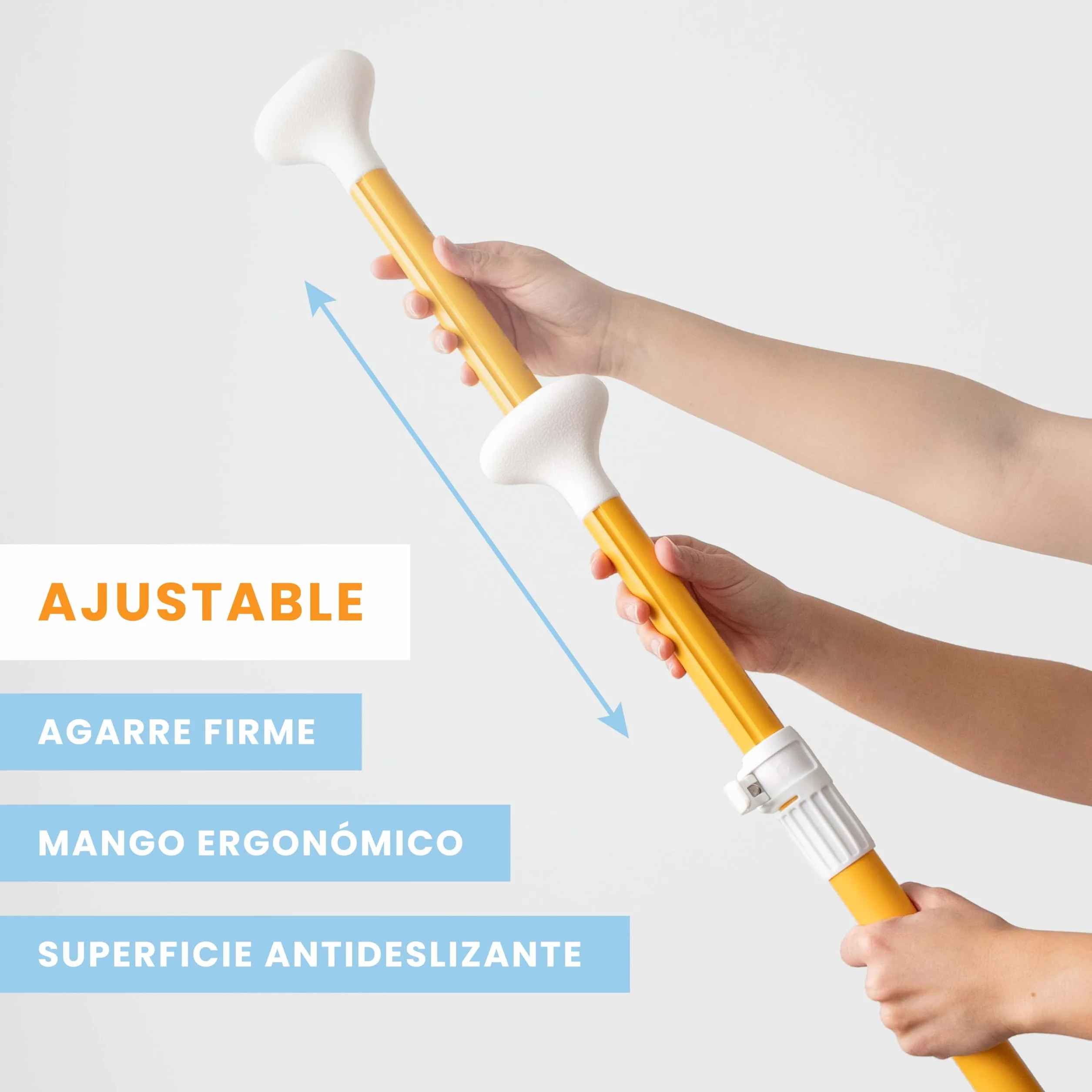 HUIIKE Remo Paddle Surf 2 en 1 de Aluminio Remo Doble Paddle Surf 4 Piezas Desmontable para Pádel Sup Board Hinchable | Pala Ajustable de Fácil Transporte para Kayak y Padel, Set Accesorios Sup