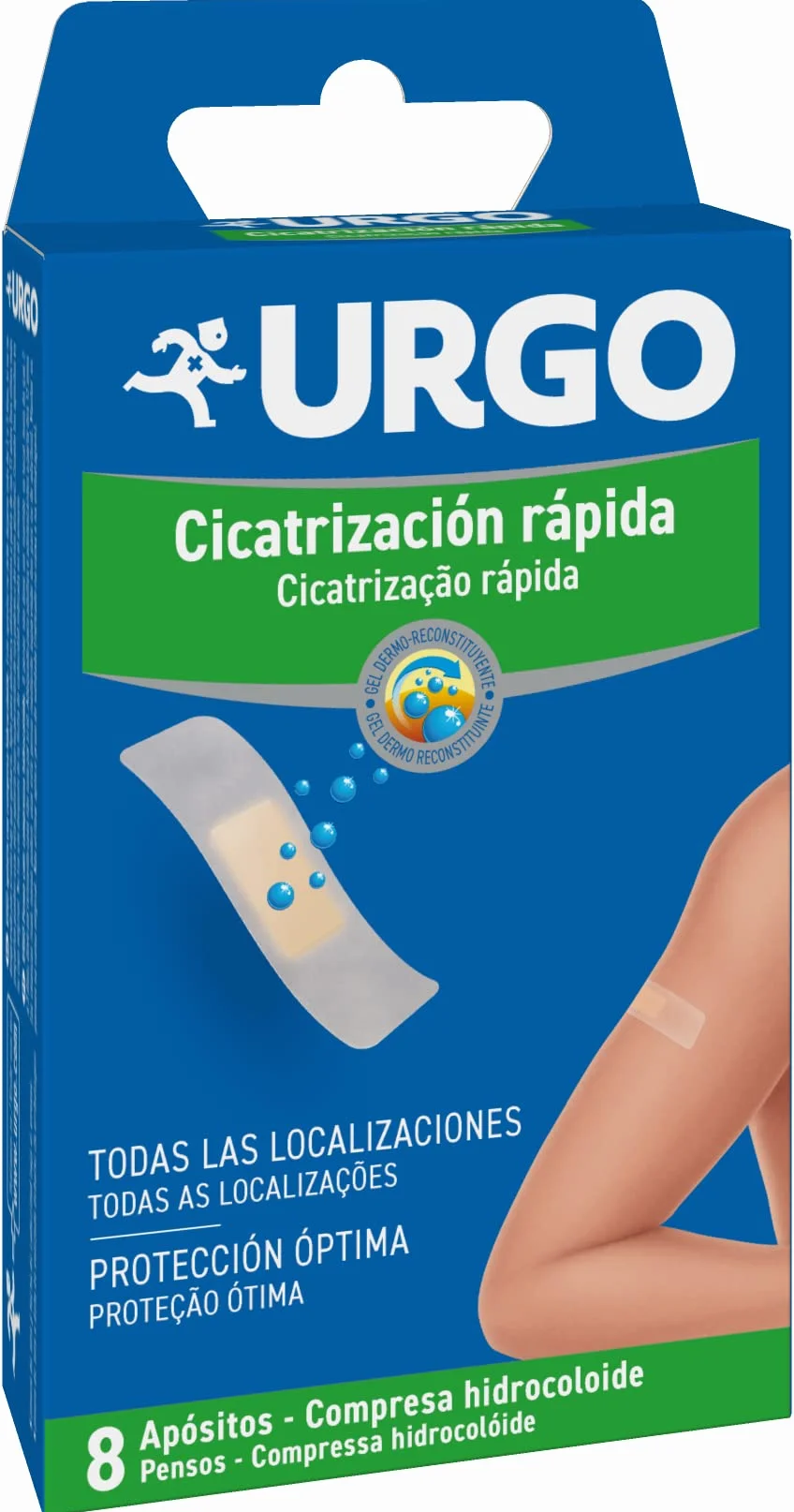 Urgo Cicatrización Rápida Apósitos Hidrocoloides Caja 8