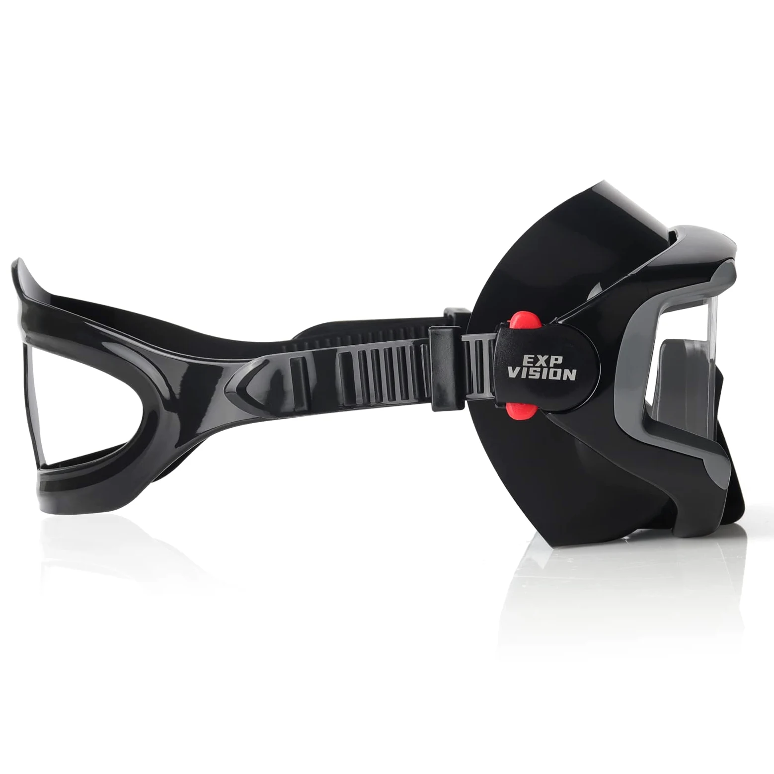 Pano 3 Gafas de buceo para adultos, máscara de buceo de vidrio templado, gafas de natación premium con tapa nasal para snorkel, buceo libre, natación