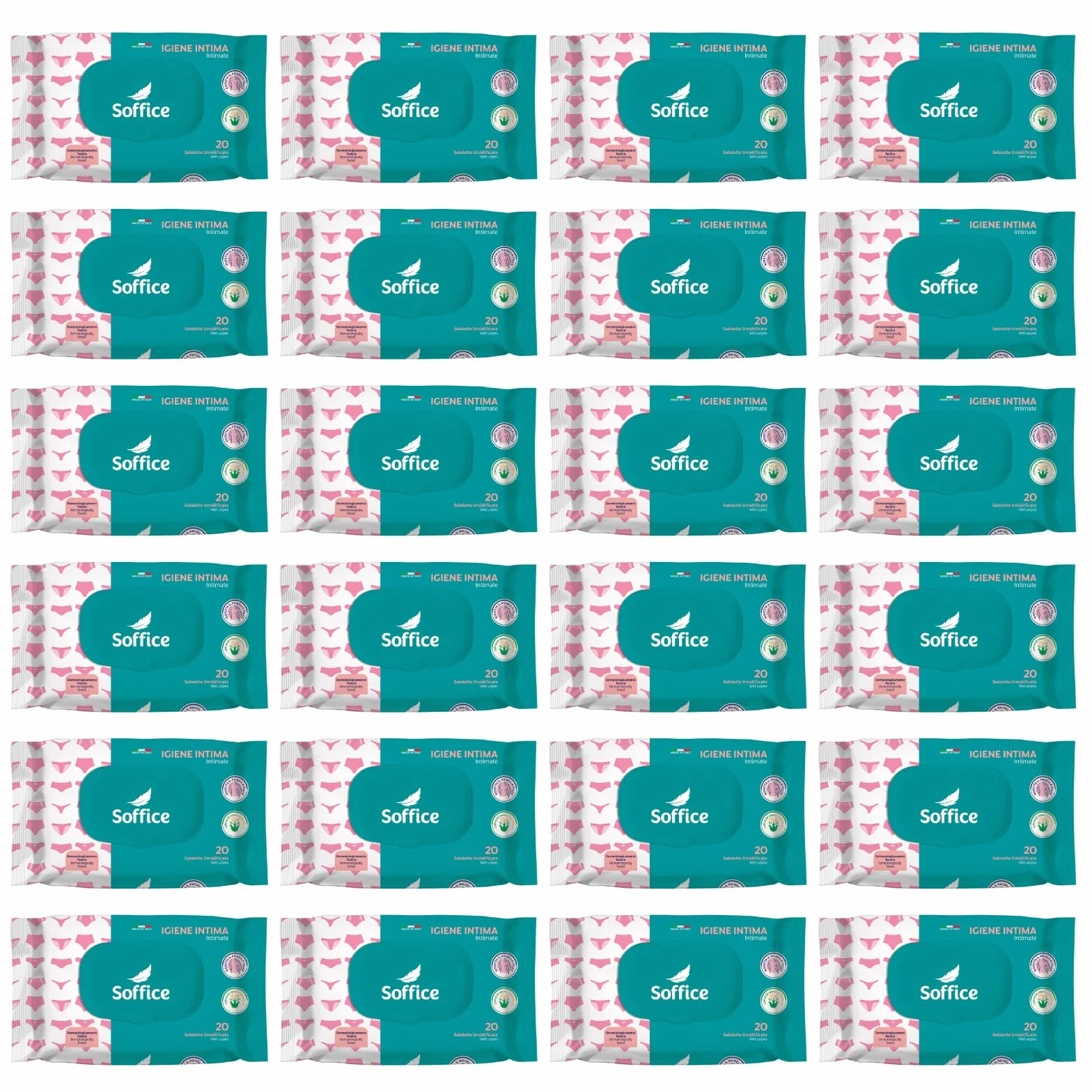 Toallitas húmedas Pop-Up 20 uds. papel higiénico húmedo desinfectante