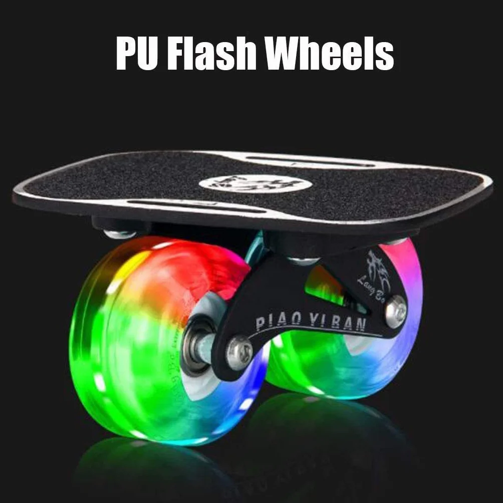 Drift Skates Split Skateboard Portable Rollskate drift High Rebound Skate Outdoor Sliding Adolescentes Adultos Regalo de Cumpleaños