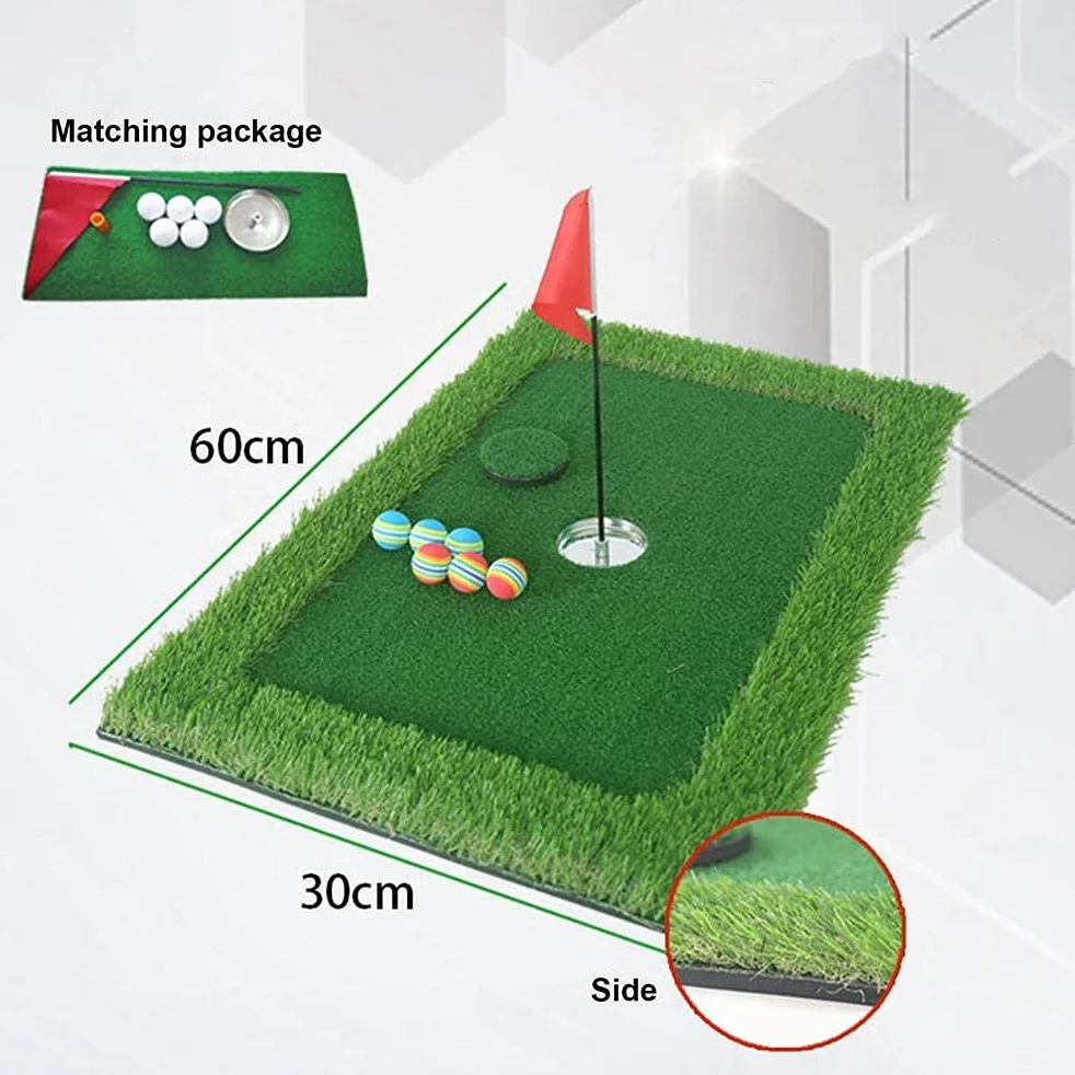 Piscina Golf Flotante Putting Green Golf Juegos en el Patio Trasero Chipping Green Flotante Al Aire Libre Piscina de Verano Patio Golf Flotante Putting Green Juegos Al Aire Libre para Adultos