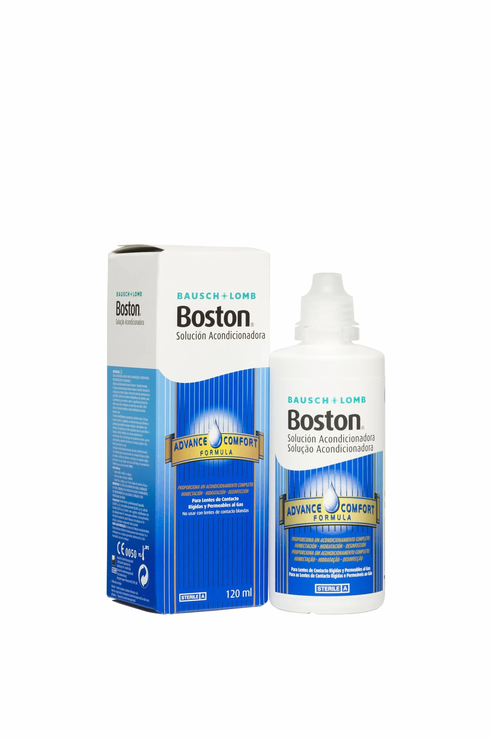 Bausch + Lomb Boston Advanced Solución acondicionadora 120ml para lentes de contacto rígidas