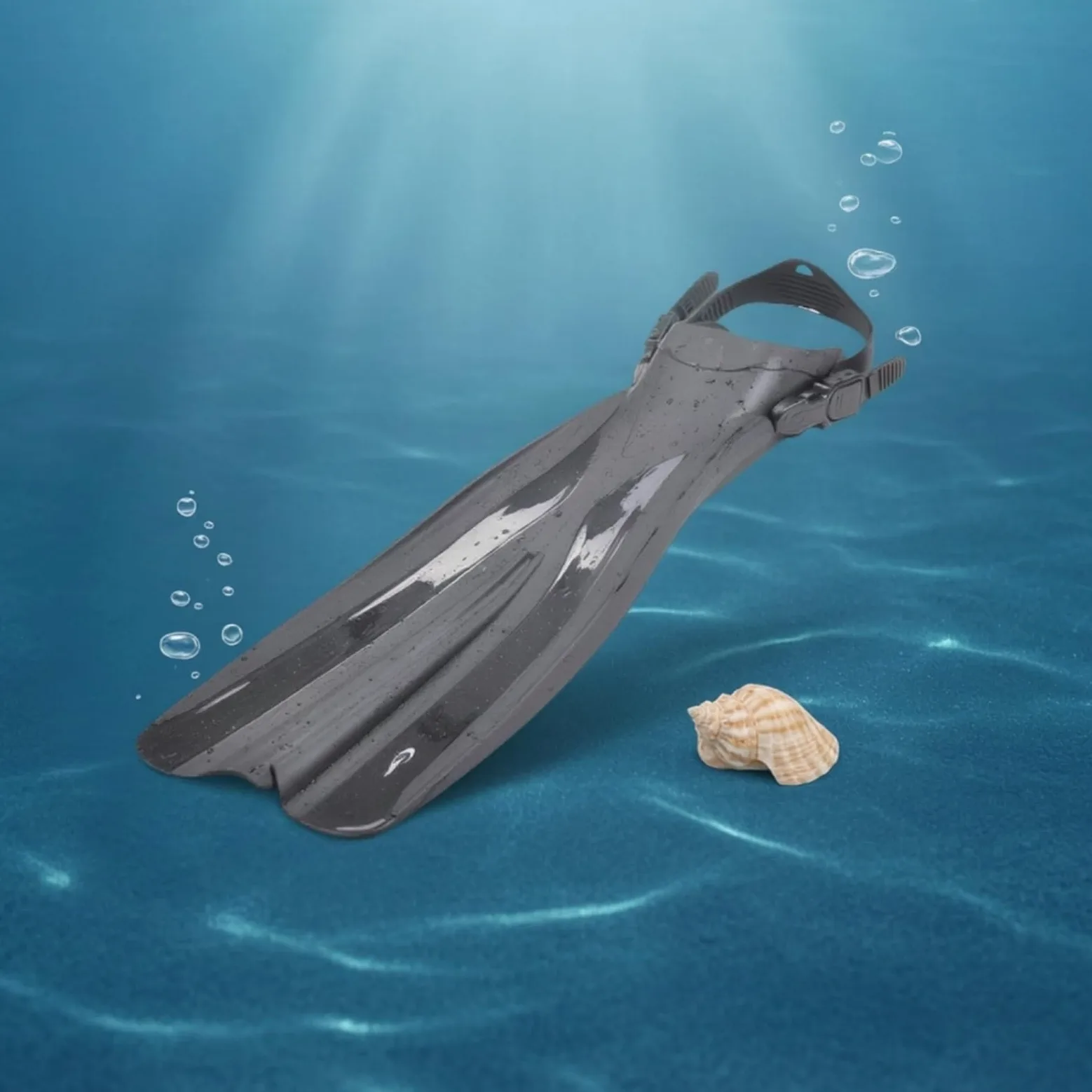 predolo Aletas Talón Abierto Hidrodinámicas Aletas Largas con Correa Table Flexibles para Bañistas, Buceo